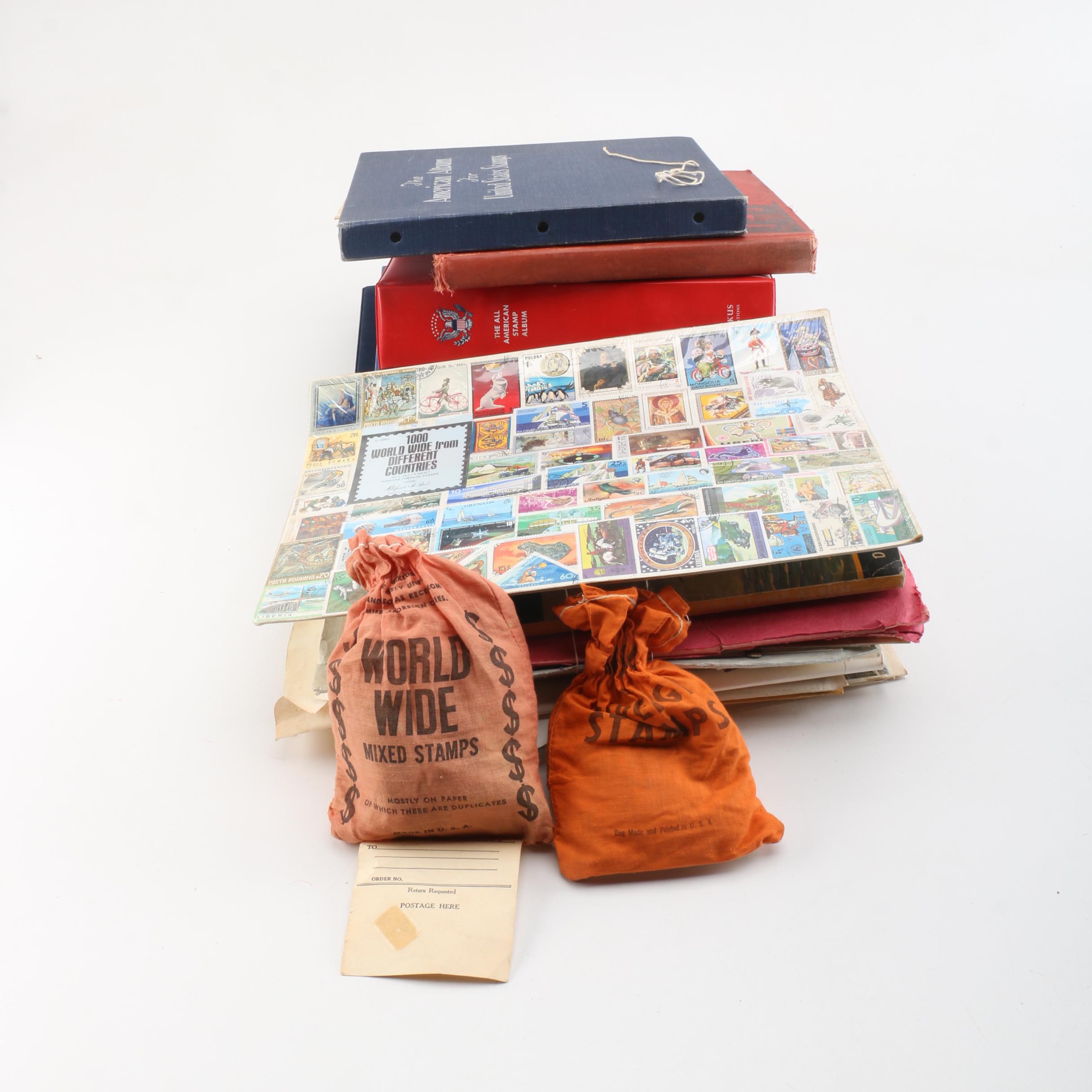 Postage Stamps and Postage Stamp Albums