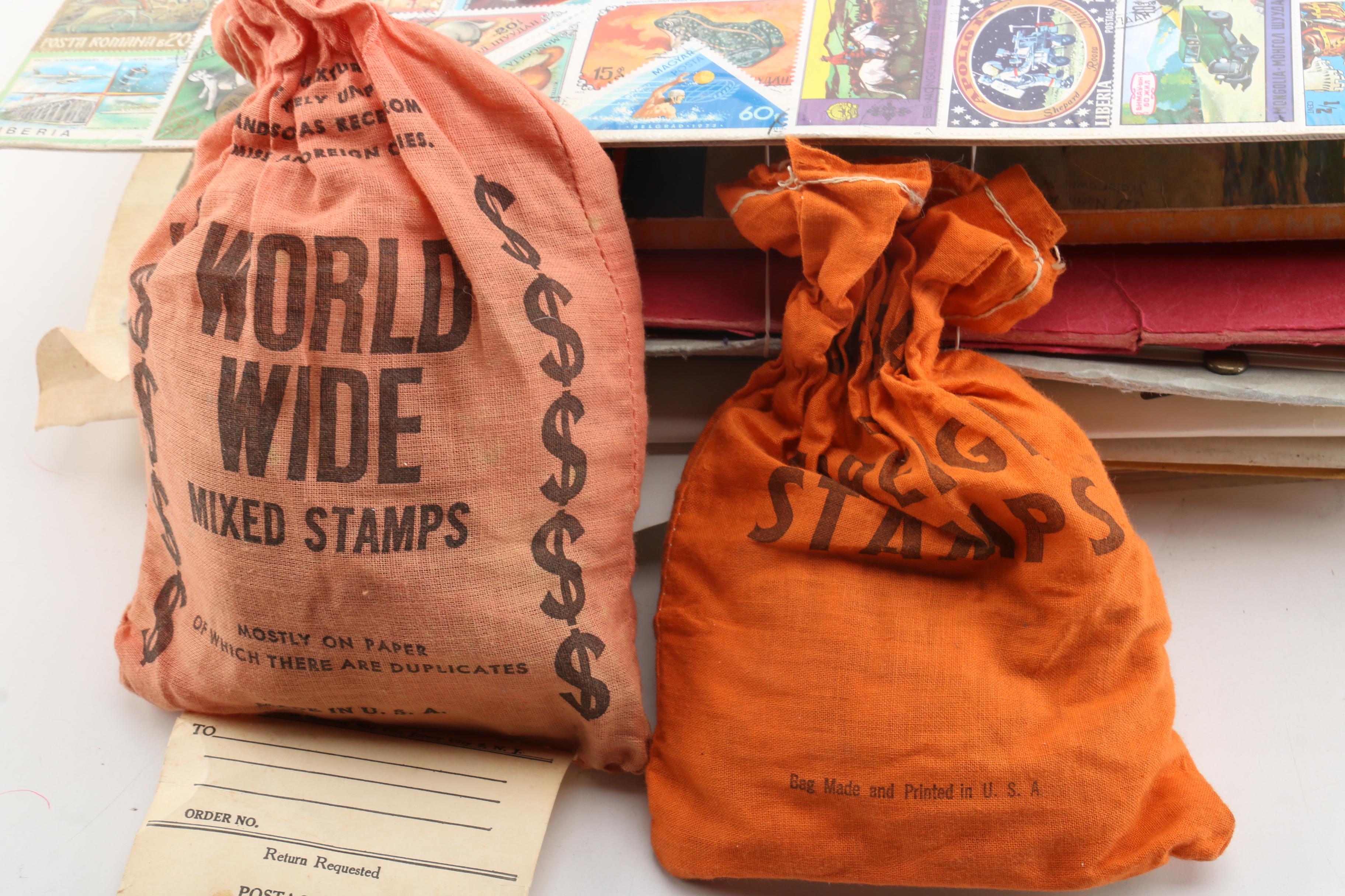 Postage Stamps and Postage Stamp Albums