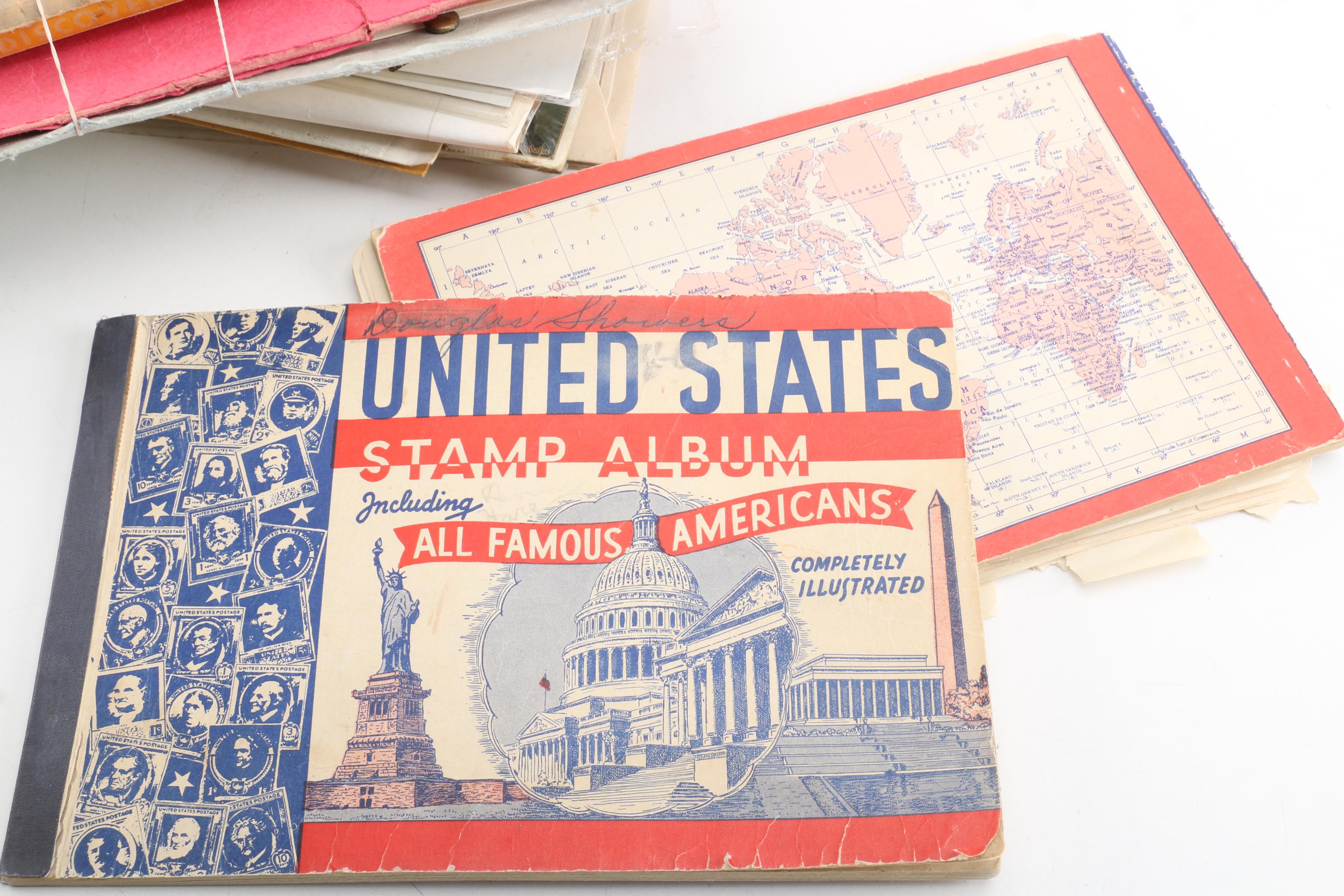Postage Stamps and Postage Stamp Albums