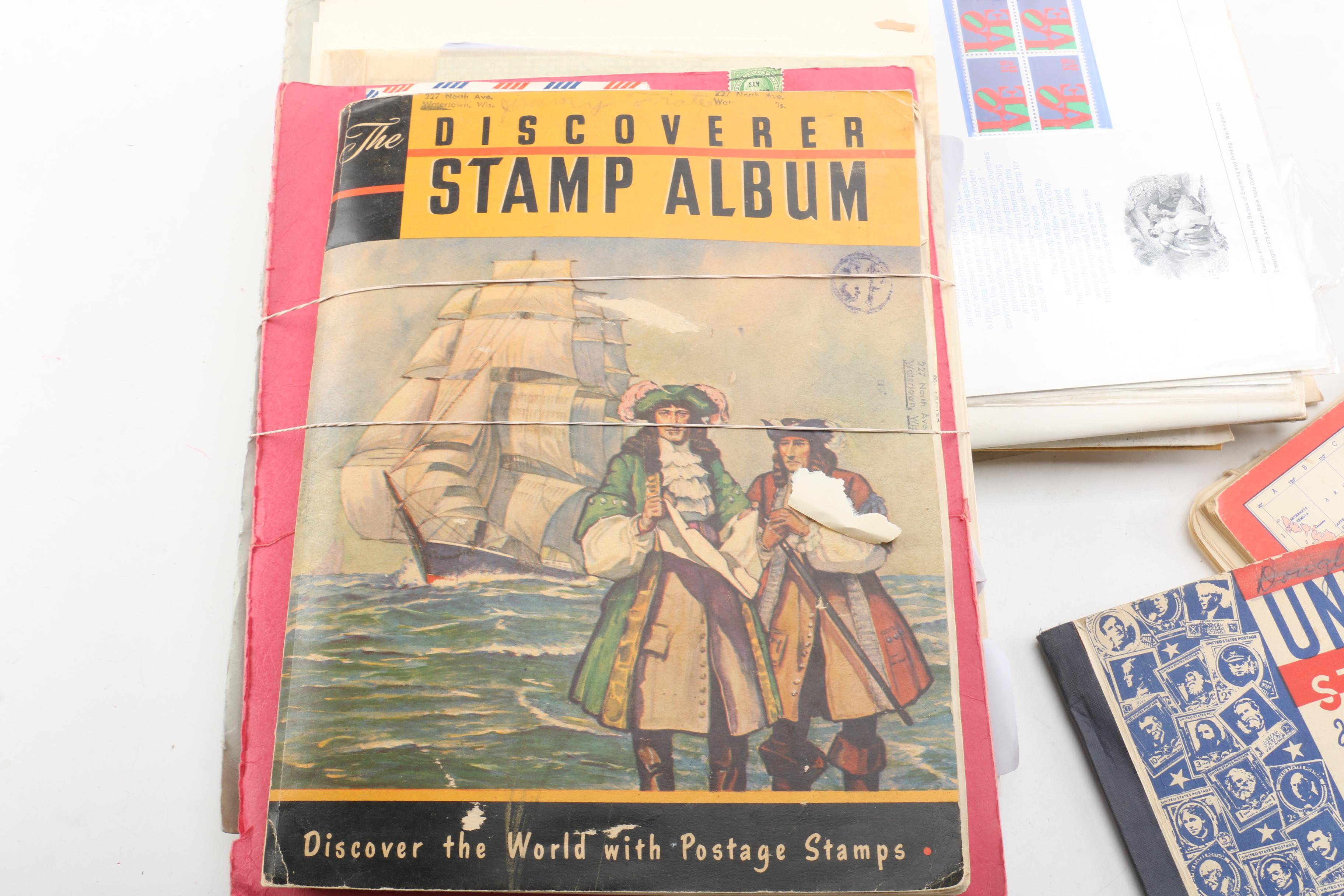 Postage Stamps and Postage Stamp Albums