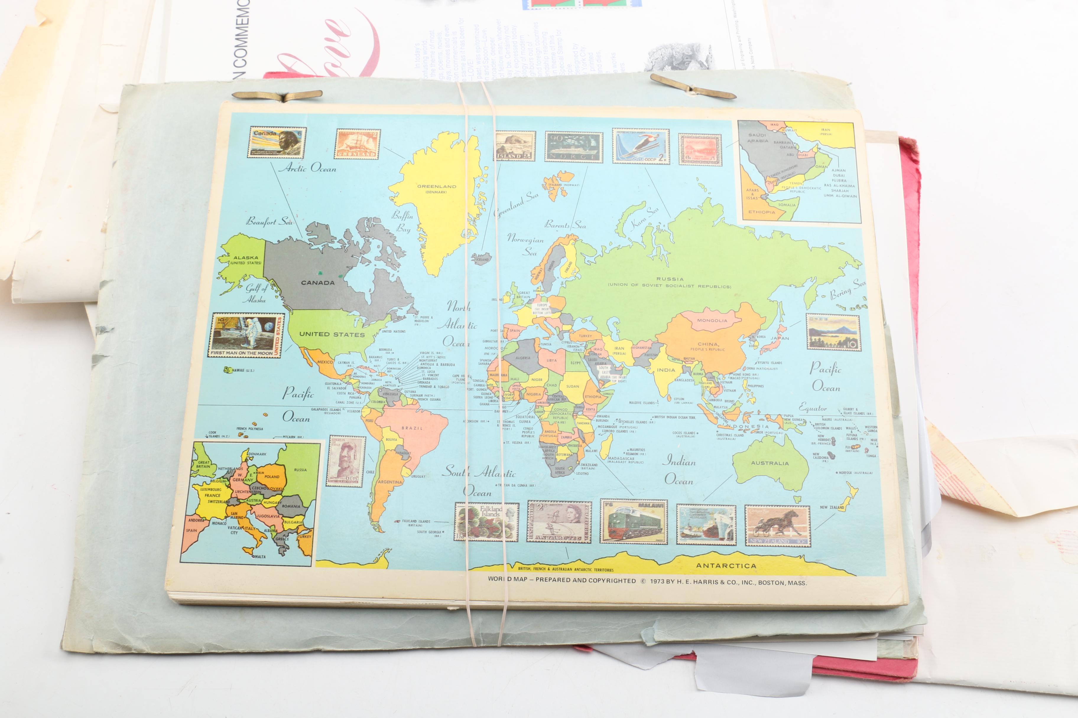 Postage Stamps and Postage Stamp Albums