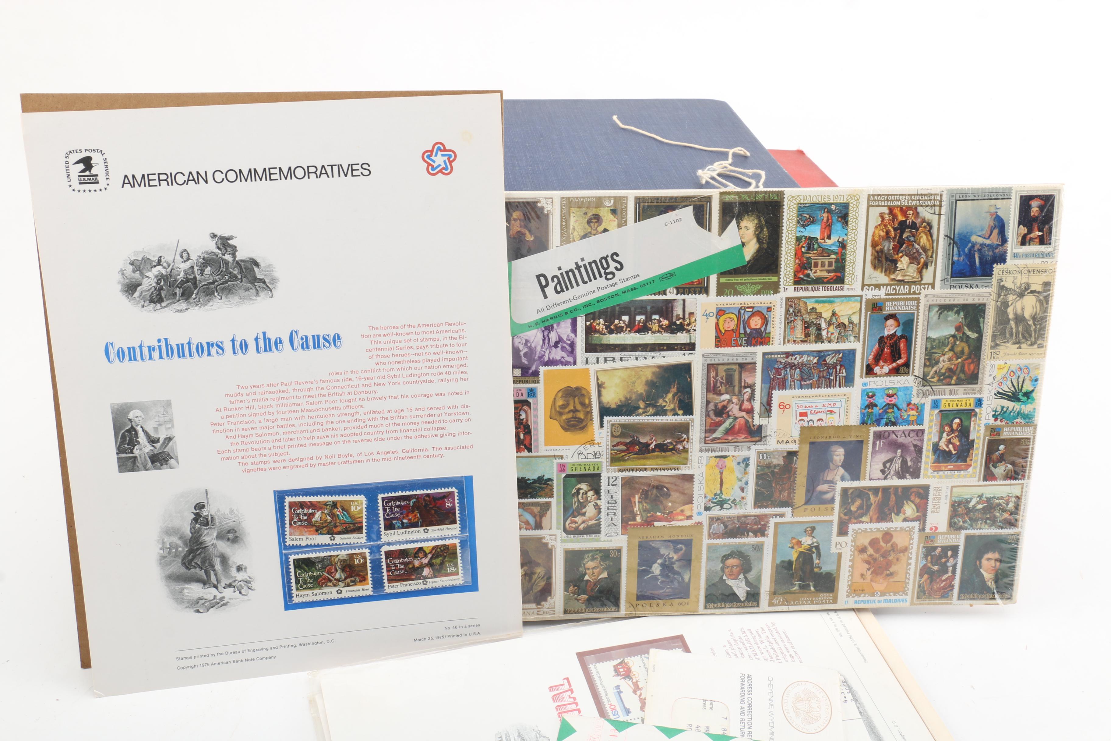 Postage Stamps and Postage Stamp Albums