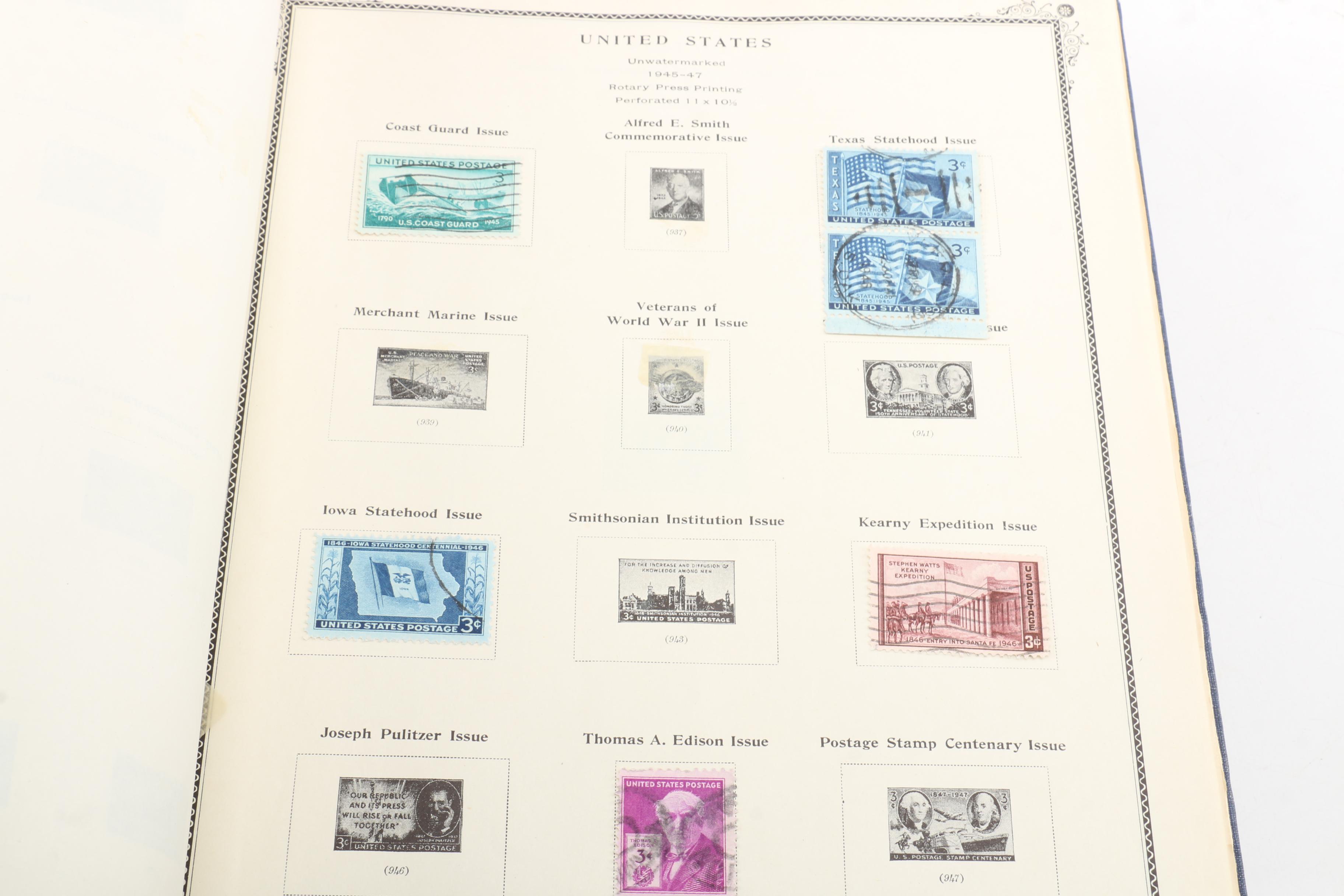 Postage Stamps and Postage Stamp Albums
