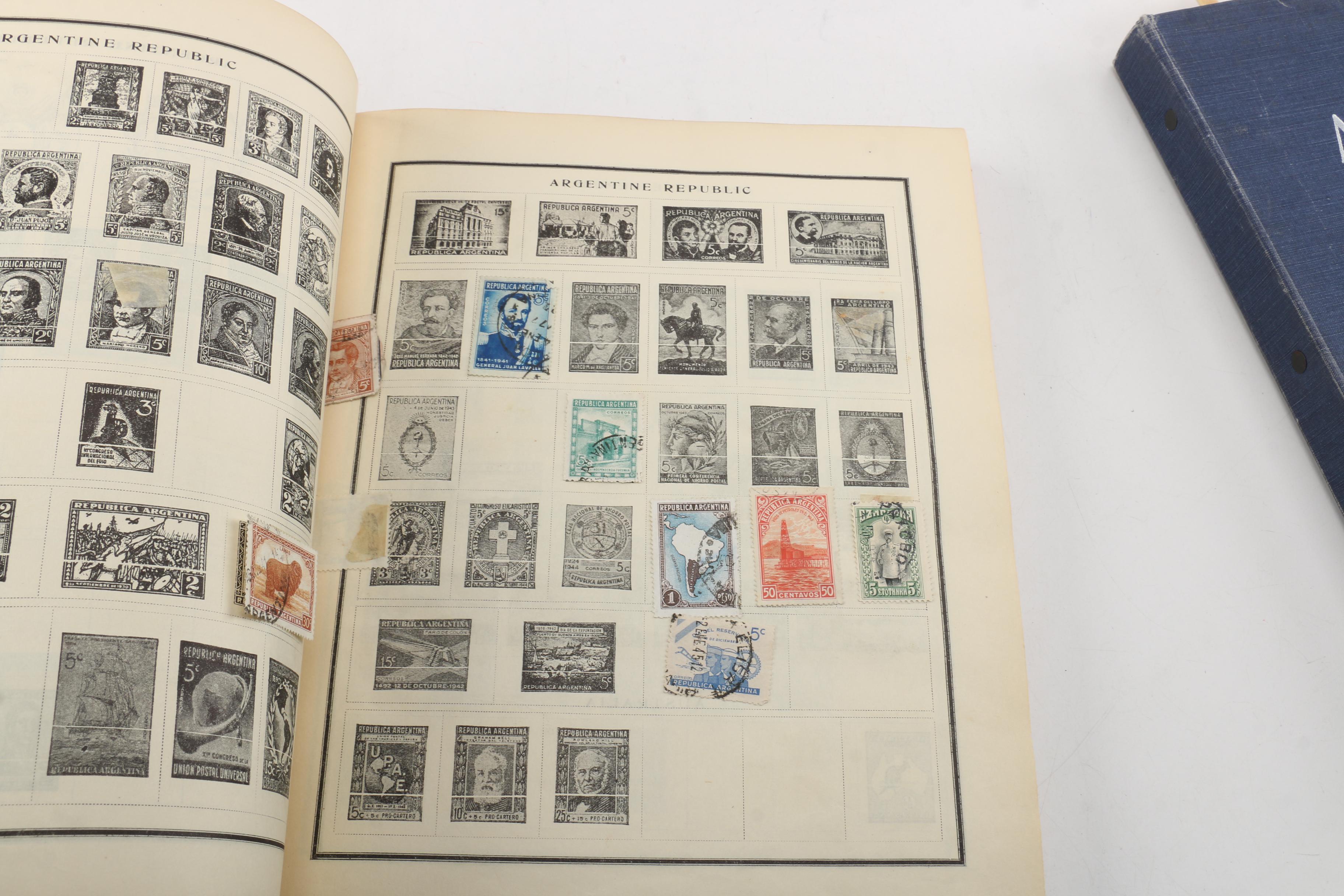 Postage Stamps and Postage Stamp Albums
