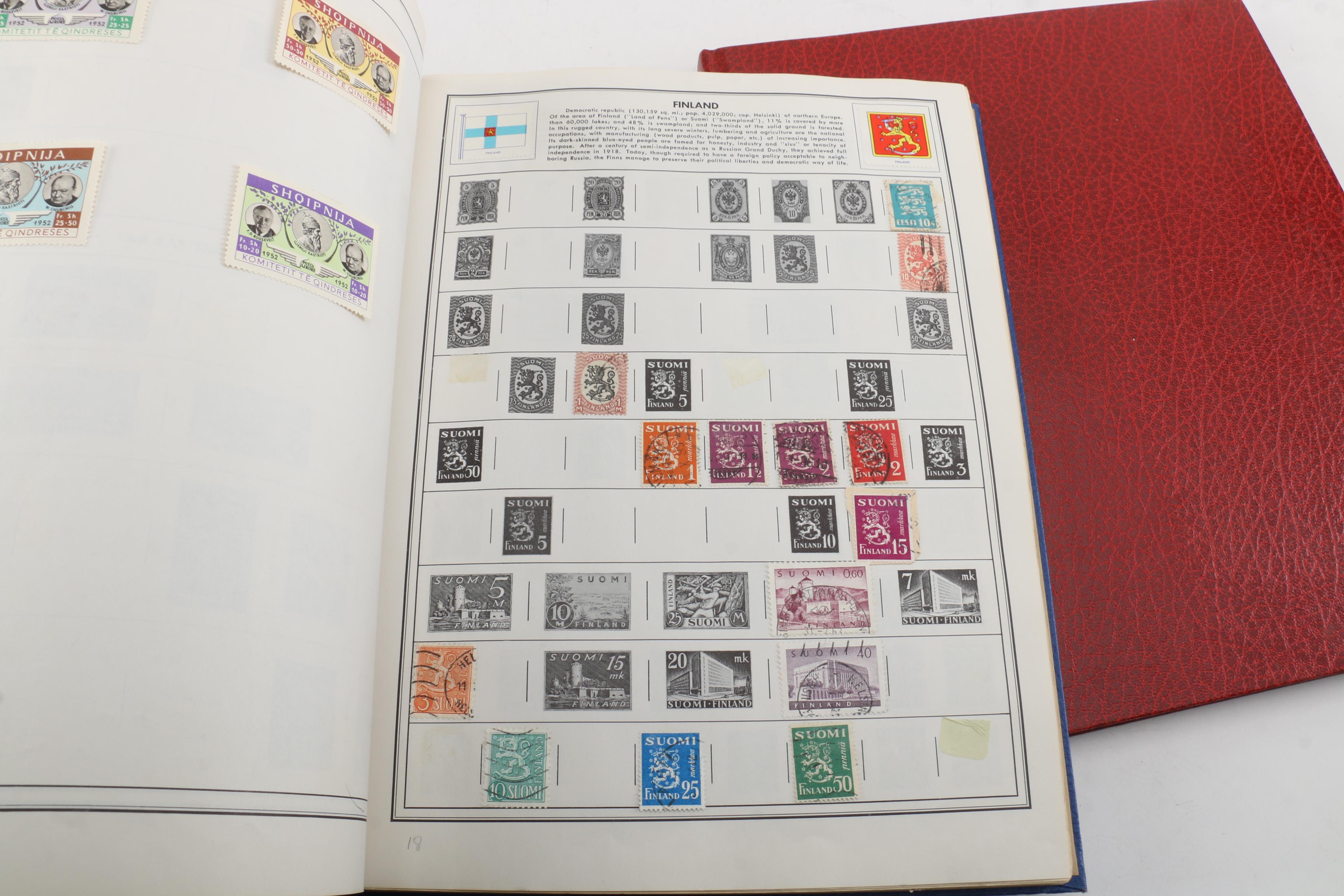 Postage Stamps and Postage Stamp Albums