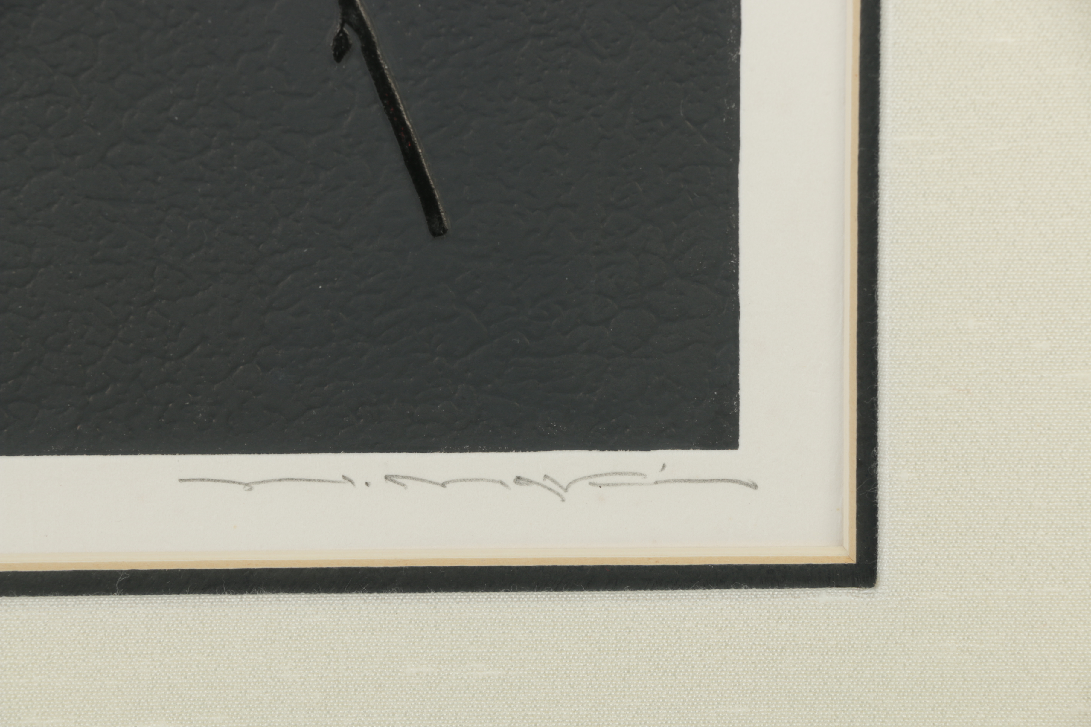 Haku Maki Woodcut Print "81-35 (Persimmon)"