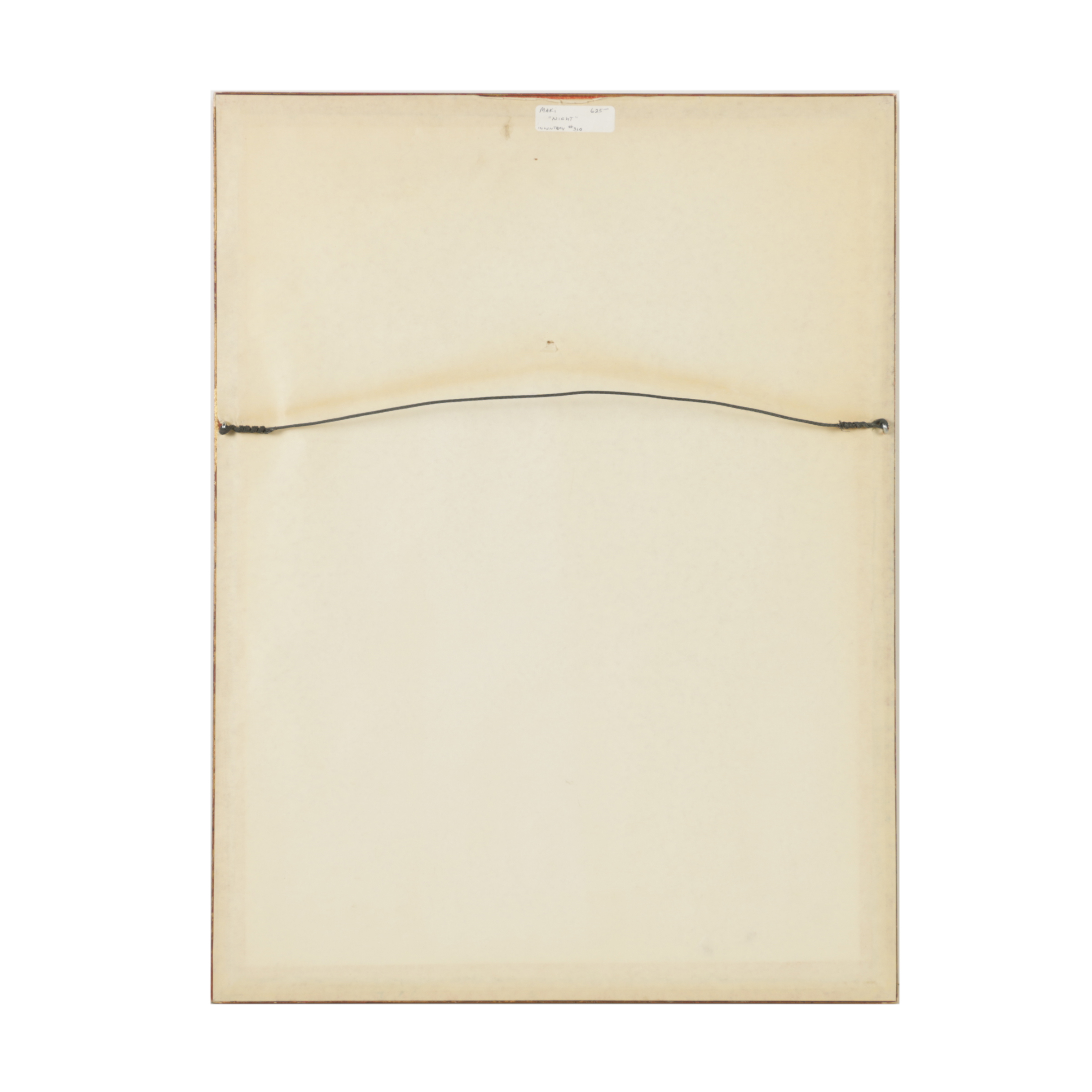 Haku Maki Woodcut Print "81-35 (Persimmon)"