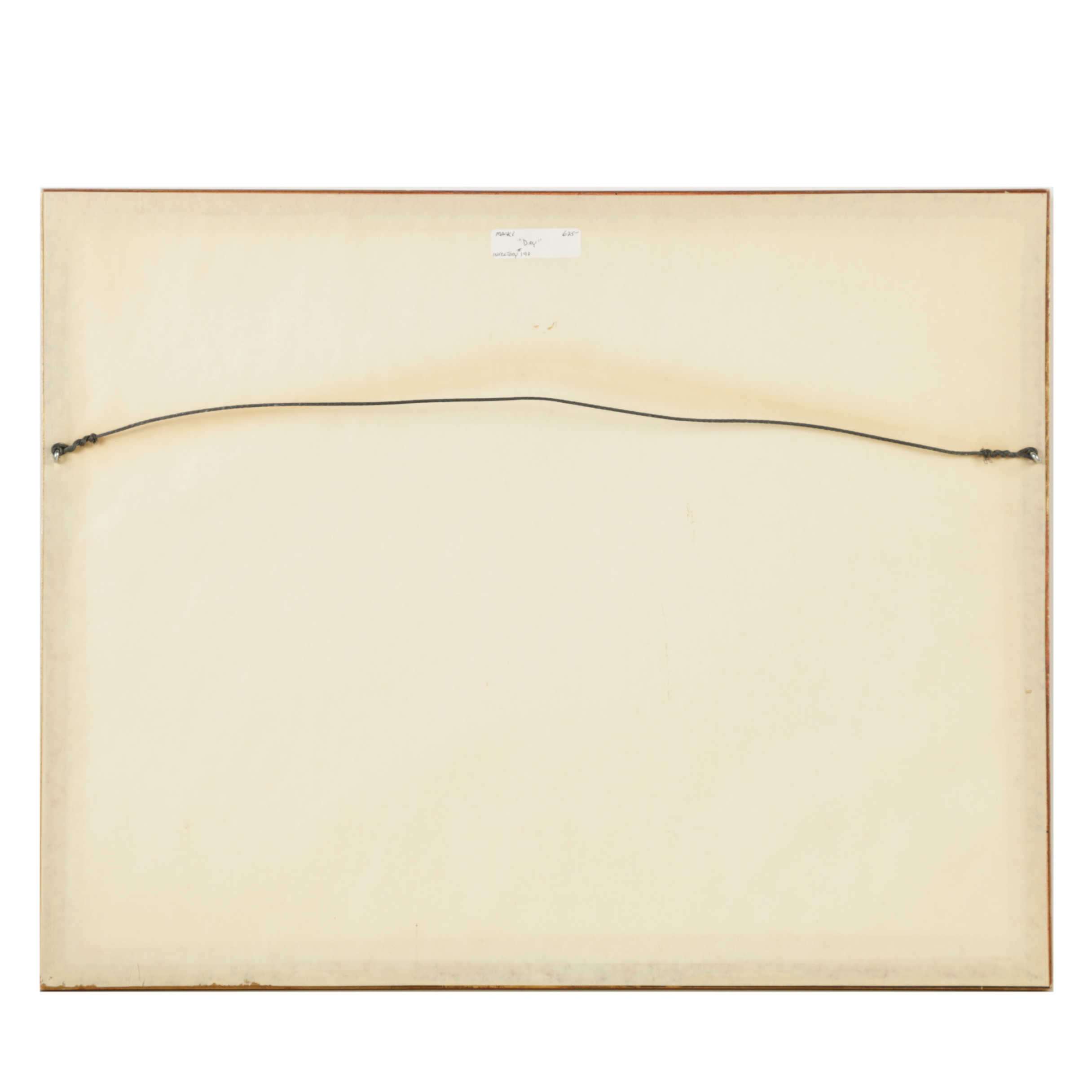 Haku Maki Woodcut Print "81-35 (Persimmon)"