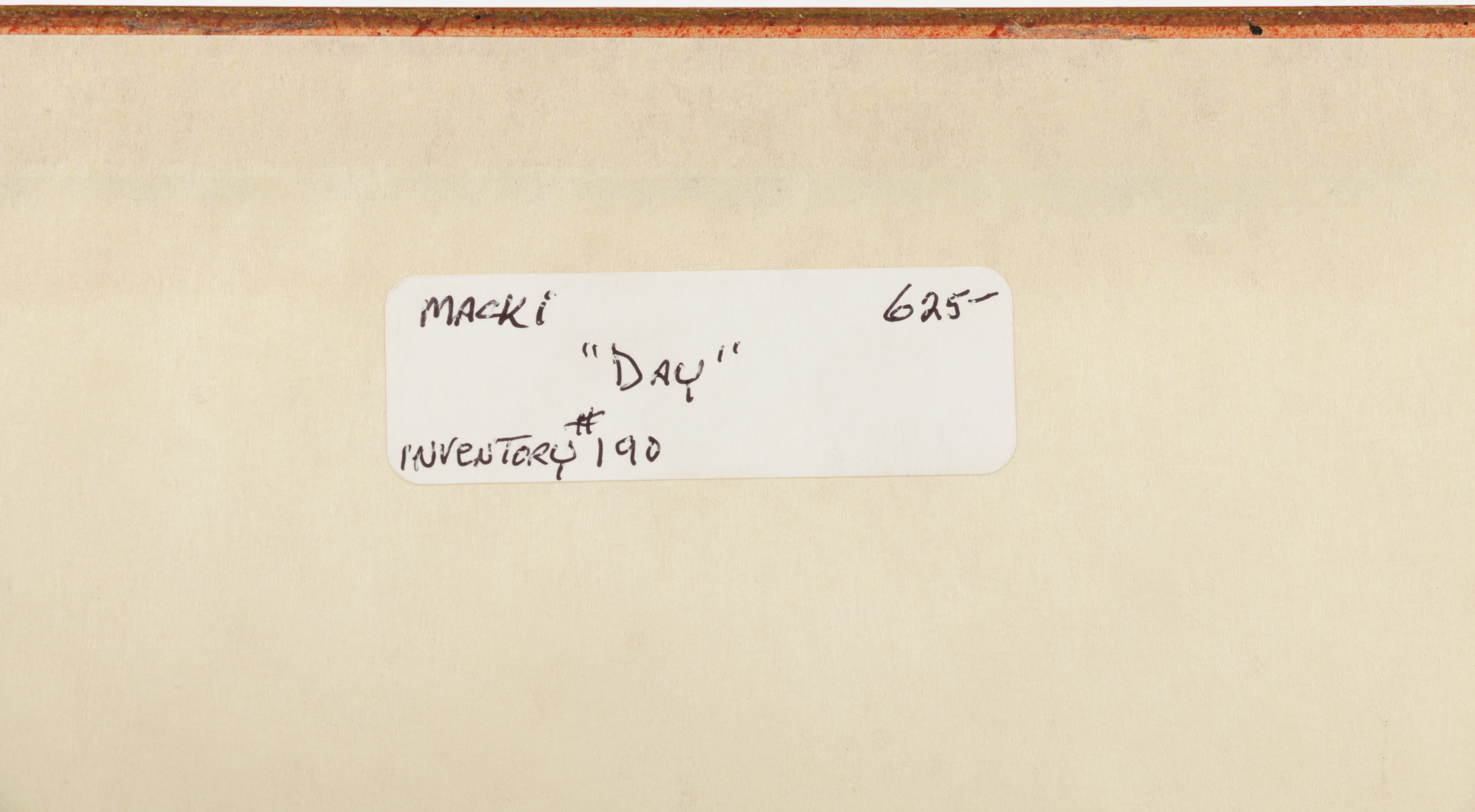 Haku Maki Woodcut Print "81-35 (Persimmon)"