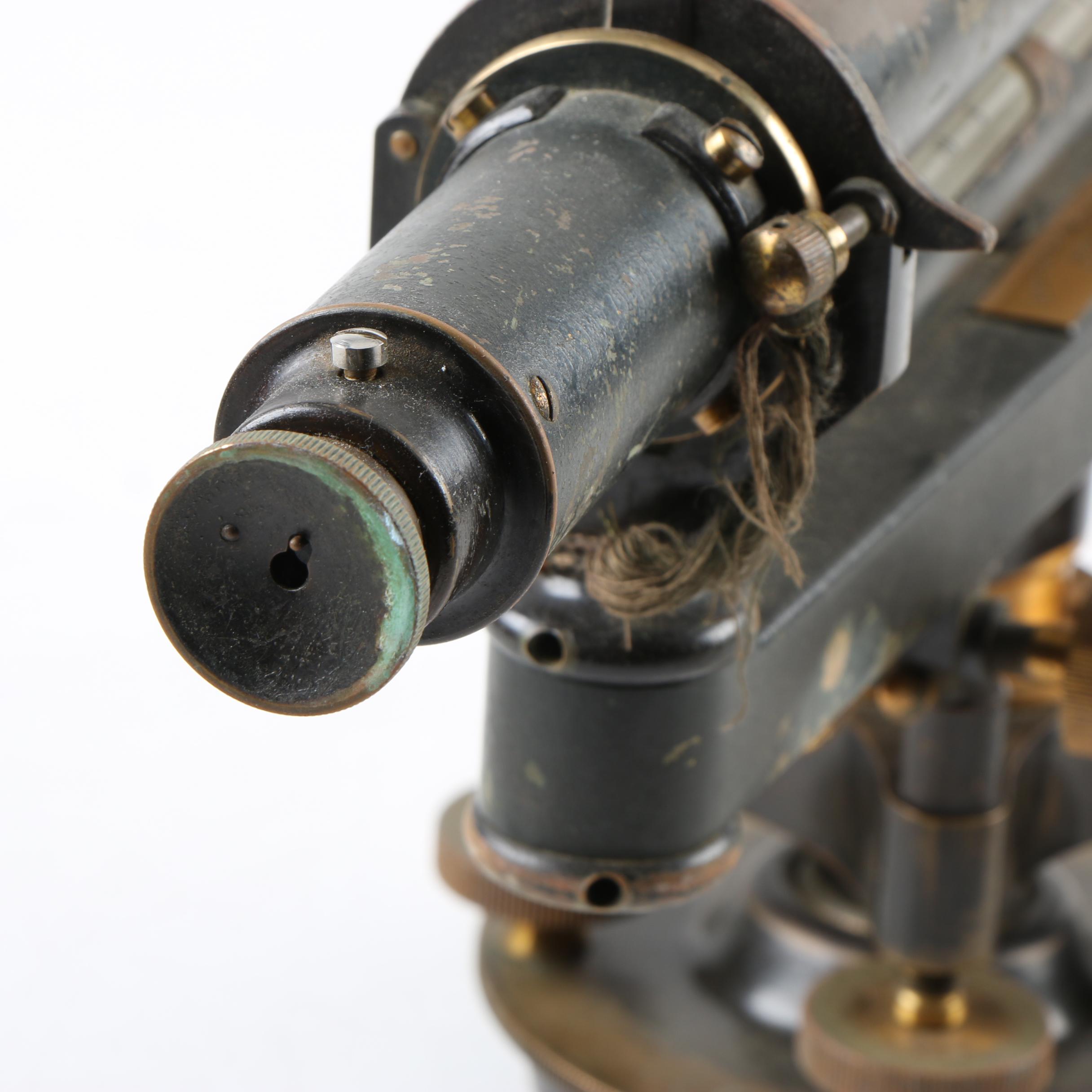 Antique Buff & Buff Manufacturing Company Surveyor Transit Instrument