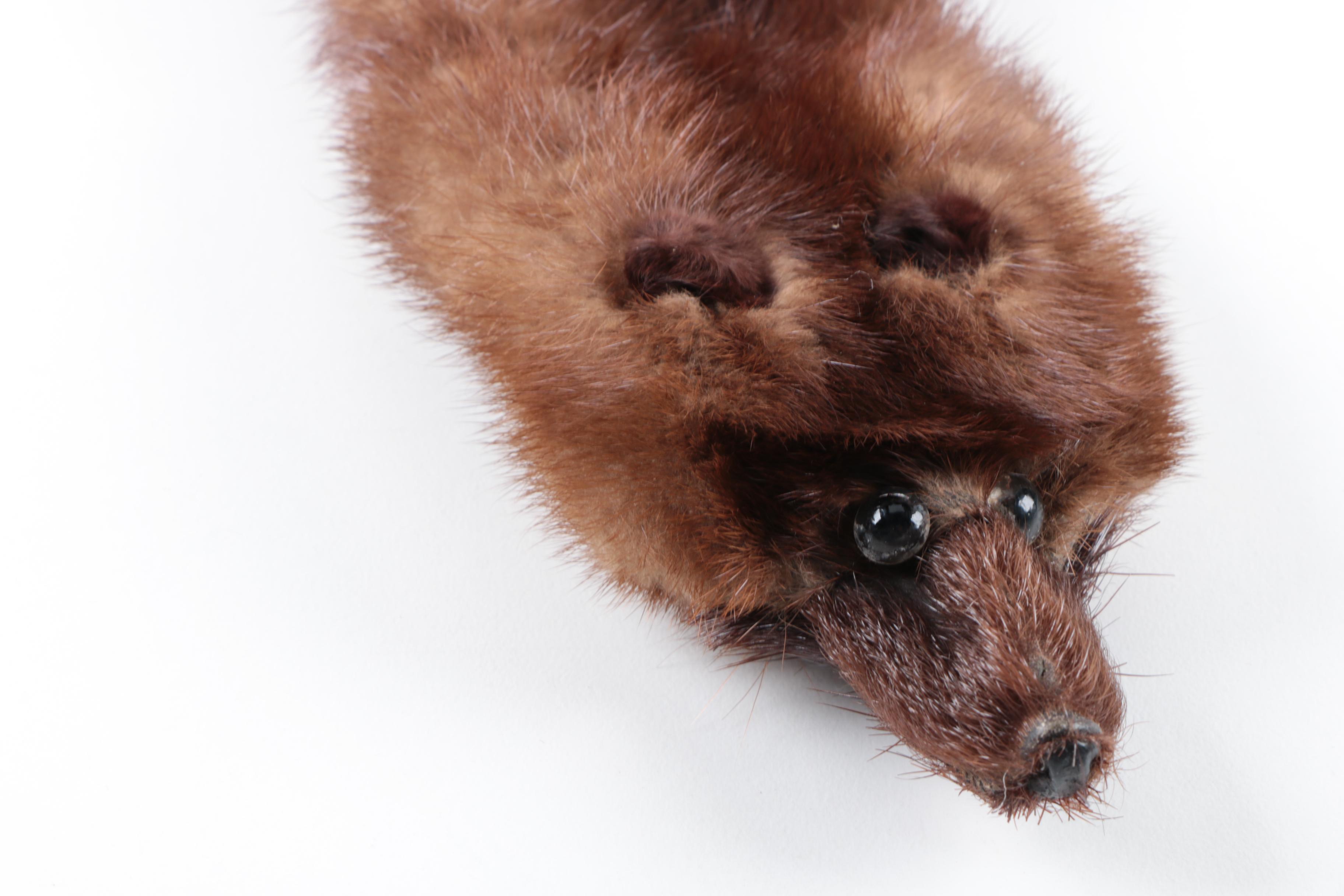 Vintage Full Pelt Mink Fur Stole