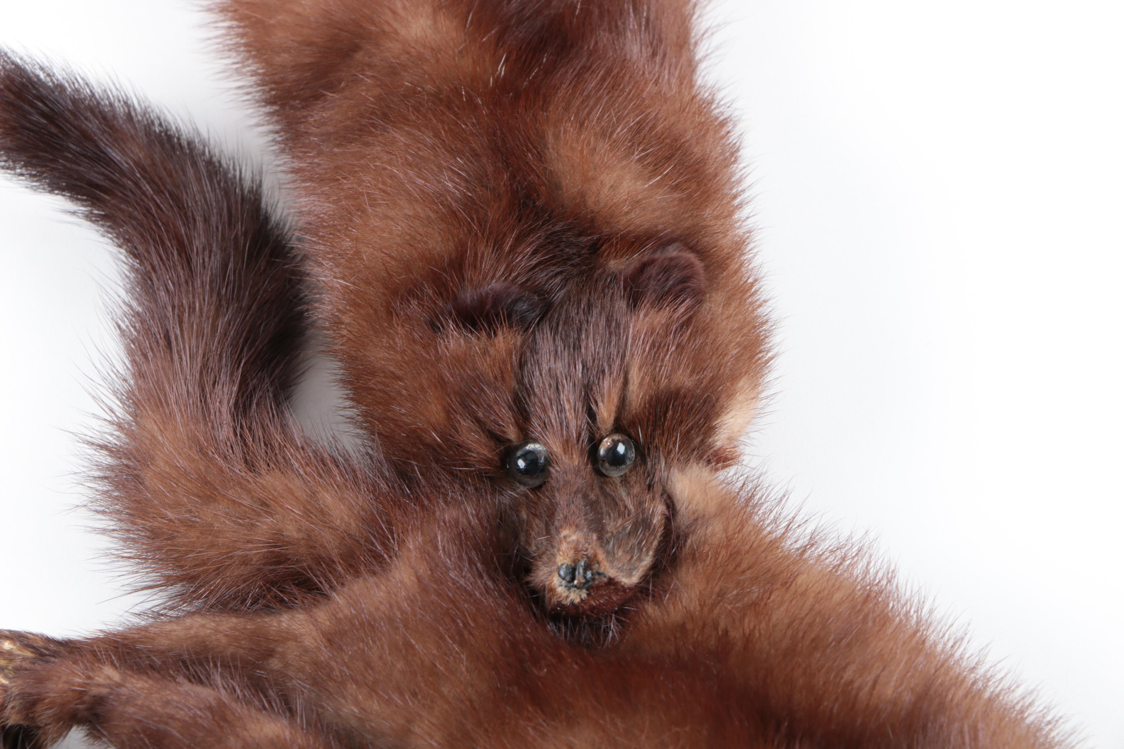 Vintage Full Pelt Mink Fur Stole