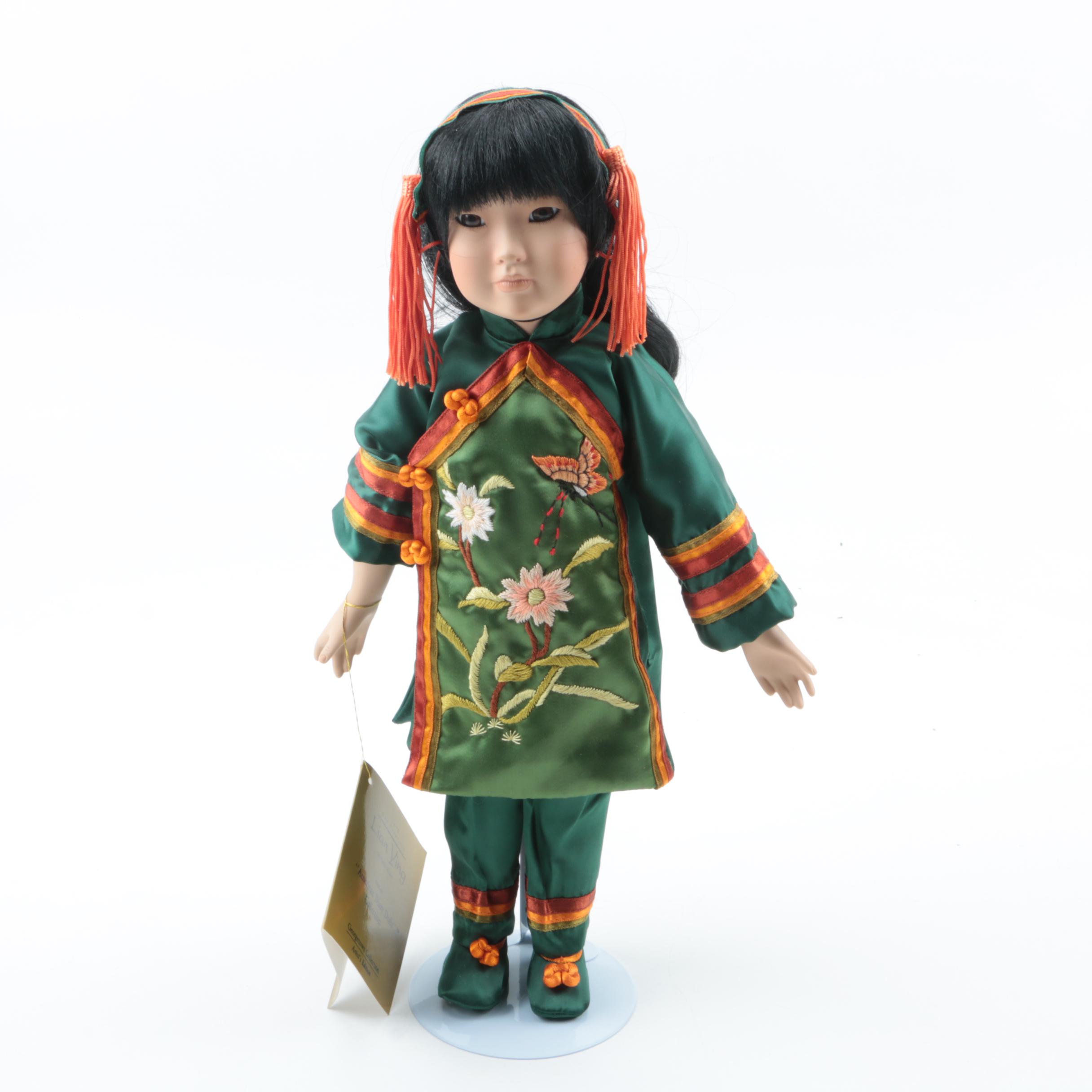 Georgetown Collection "Lian Ying" Porcelain Doll by Linda Mason