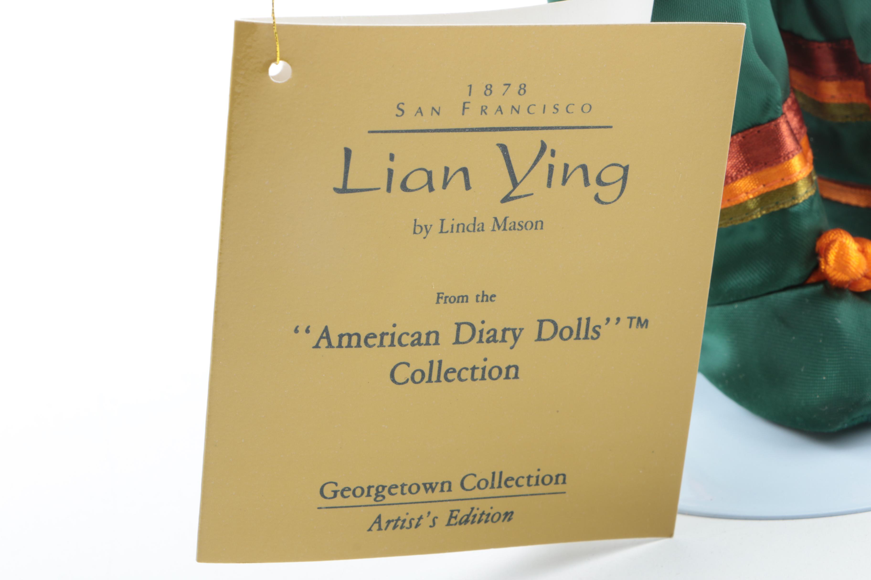 Georgetown Collection "Lian Ying" Porcelain Doll by Linda Mason
