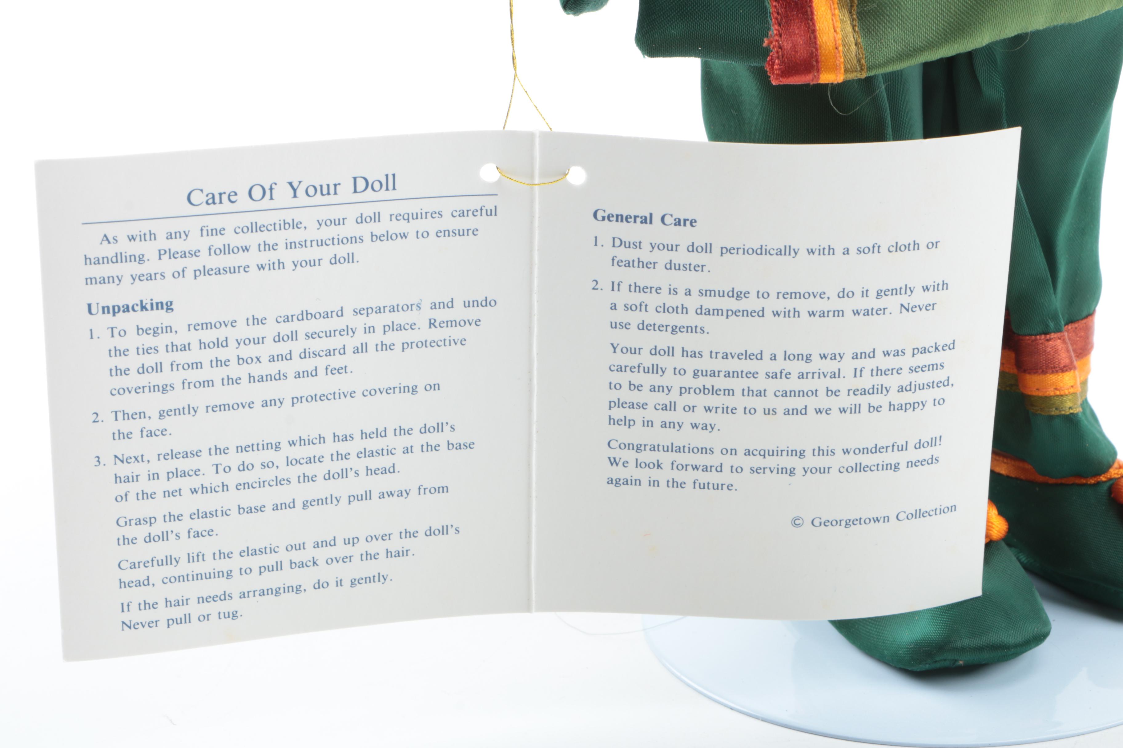 Georgetown Collection "Lian Ying" Porcelain Doll by Linda Mason