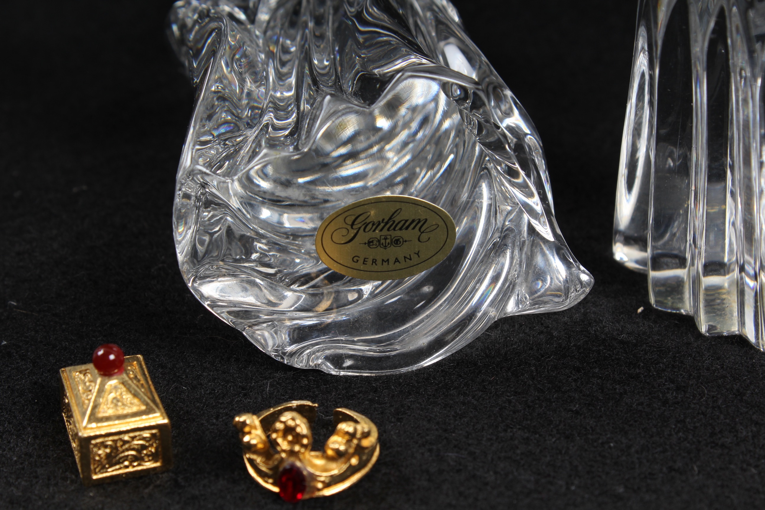 Gorham Crystal Holiday Decoration