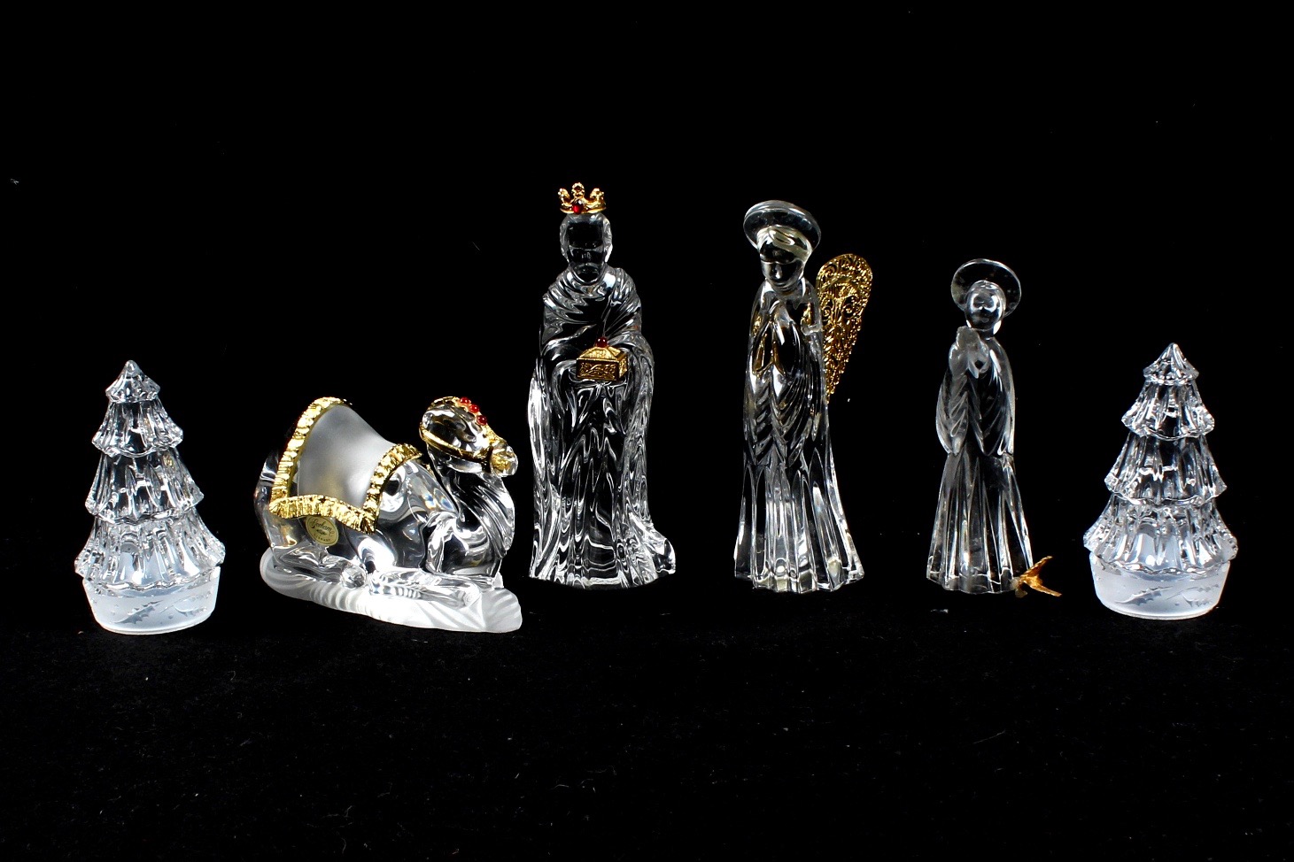 Gorham Crystal Holiday Decoration