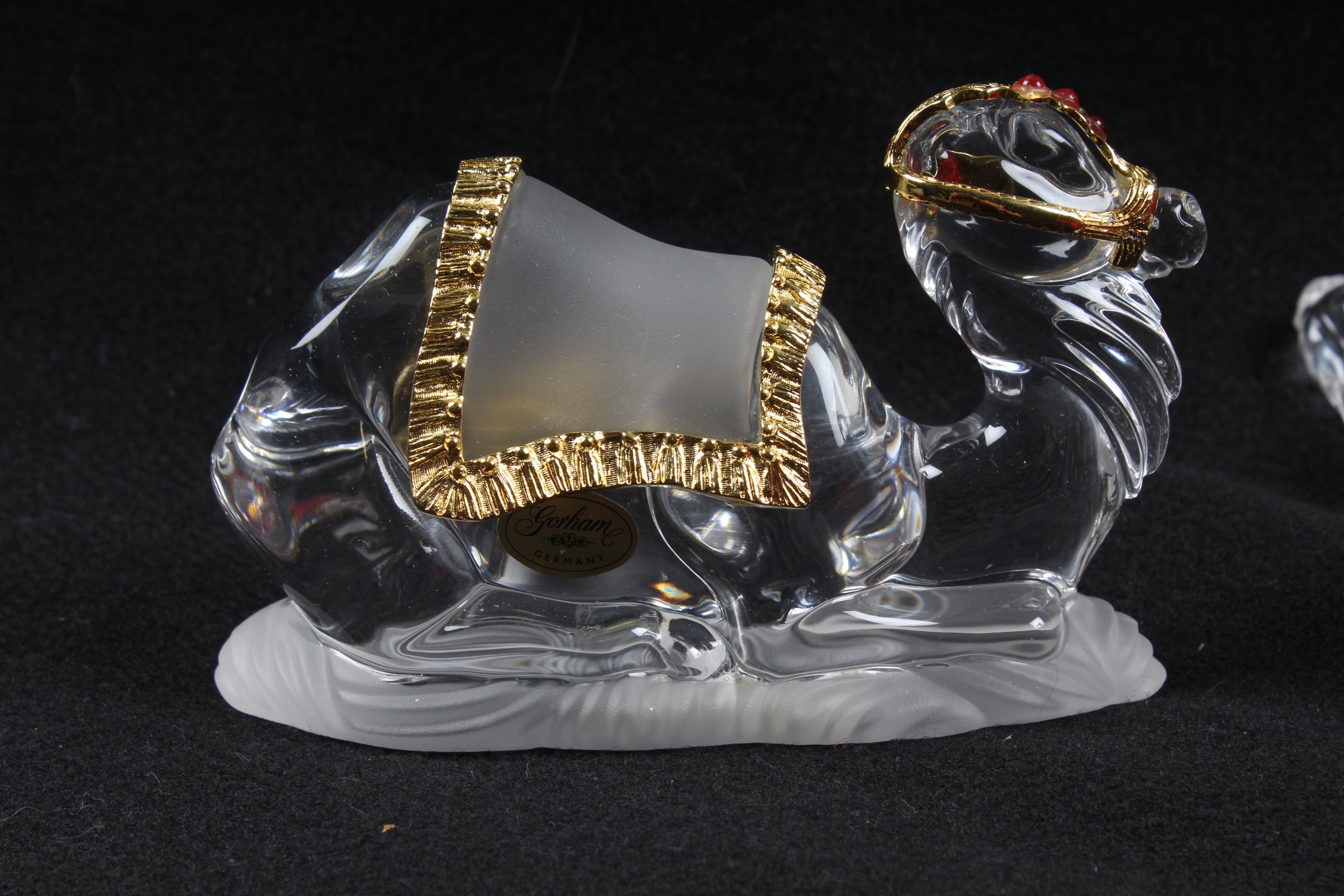 Gorham Crystal Holiday Decoration