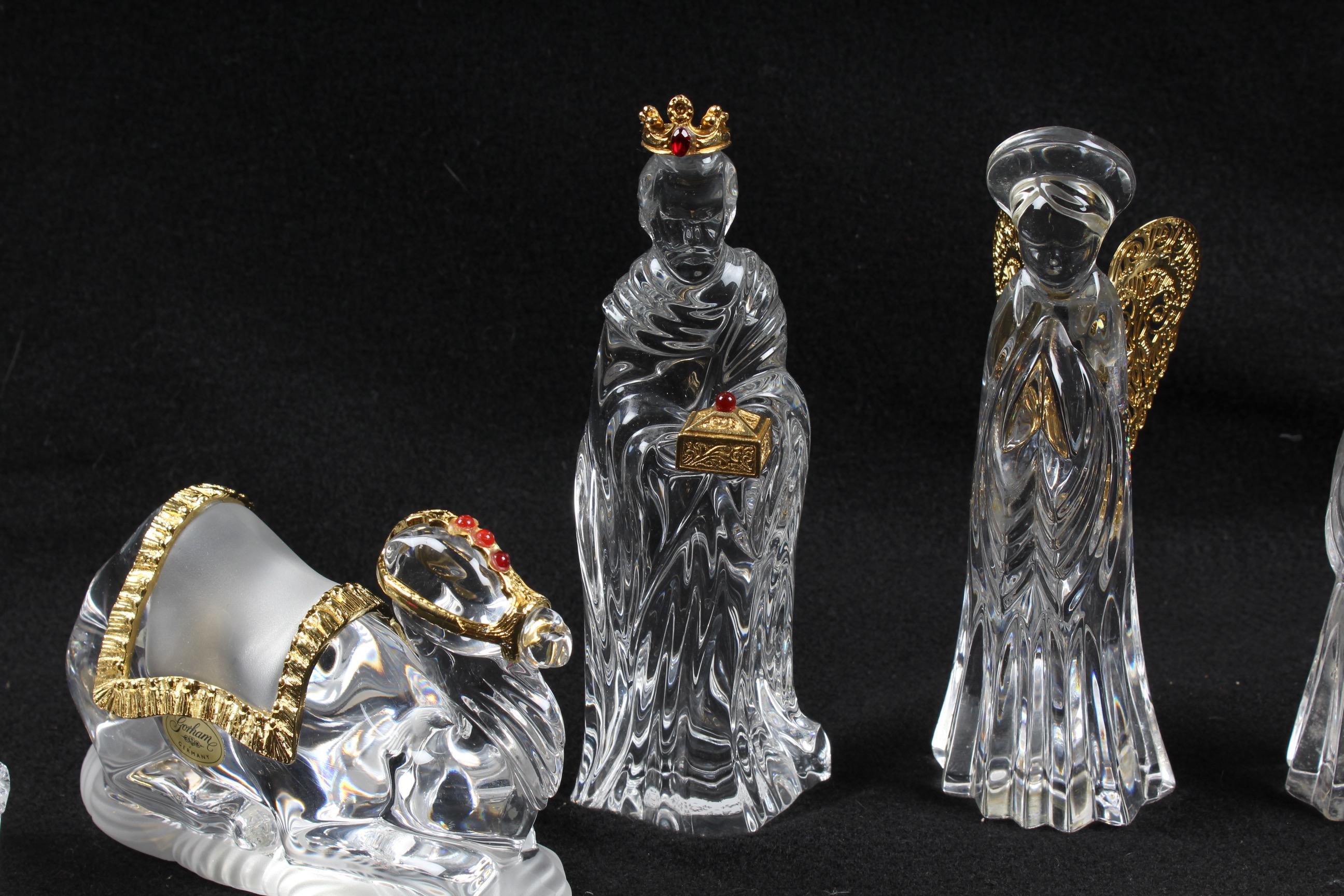 Gorham Crystal Holiday Decoration