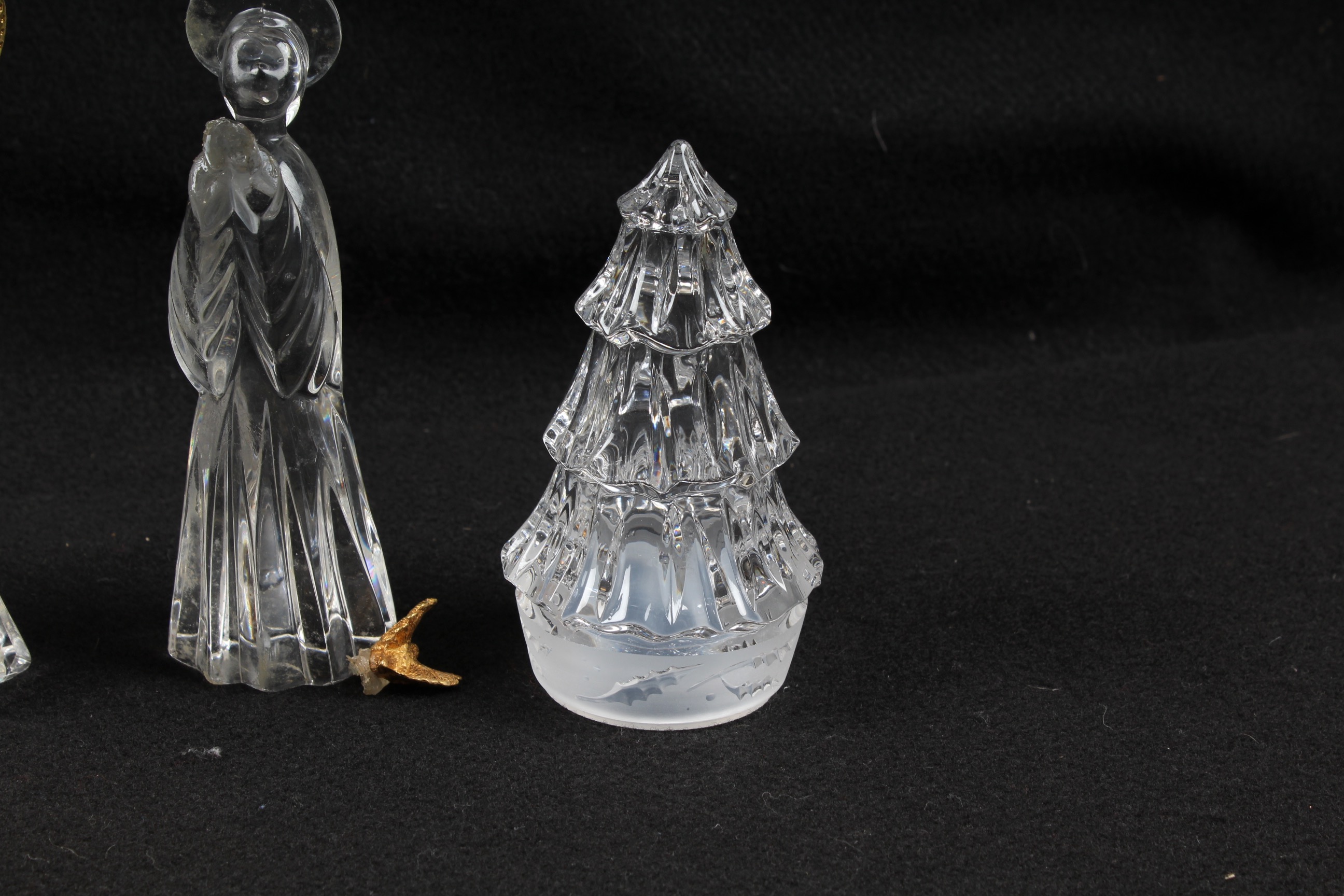 Gorham Crystal Holiday Decoration