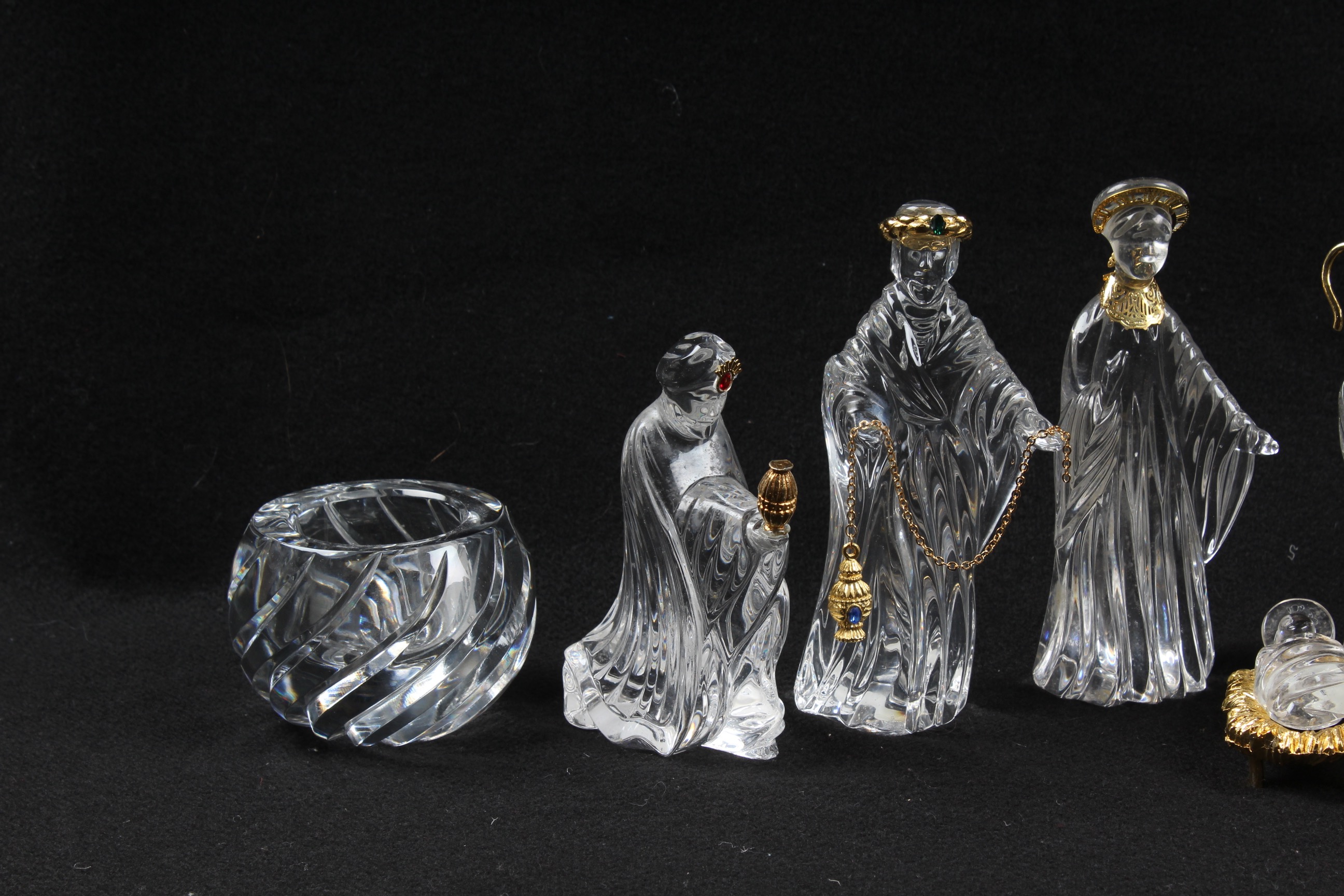 Gorham Crystal Holiday Decoration