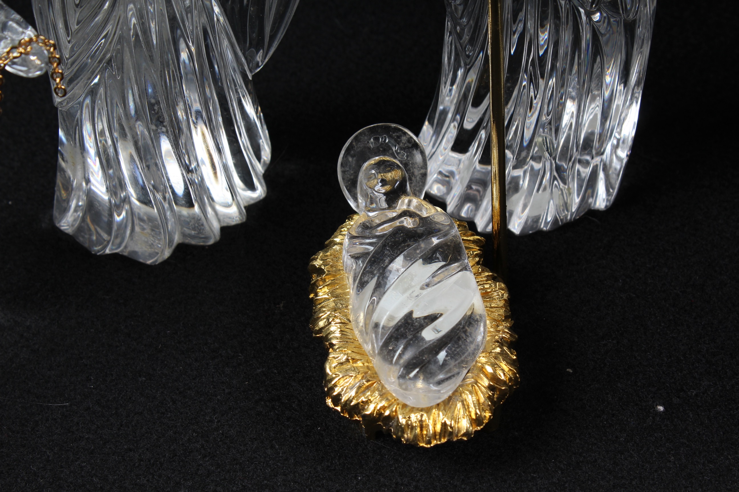 Gorham Crystal Holiday Decoration