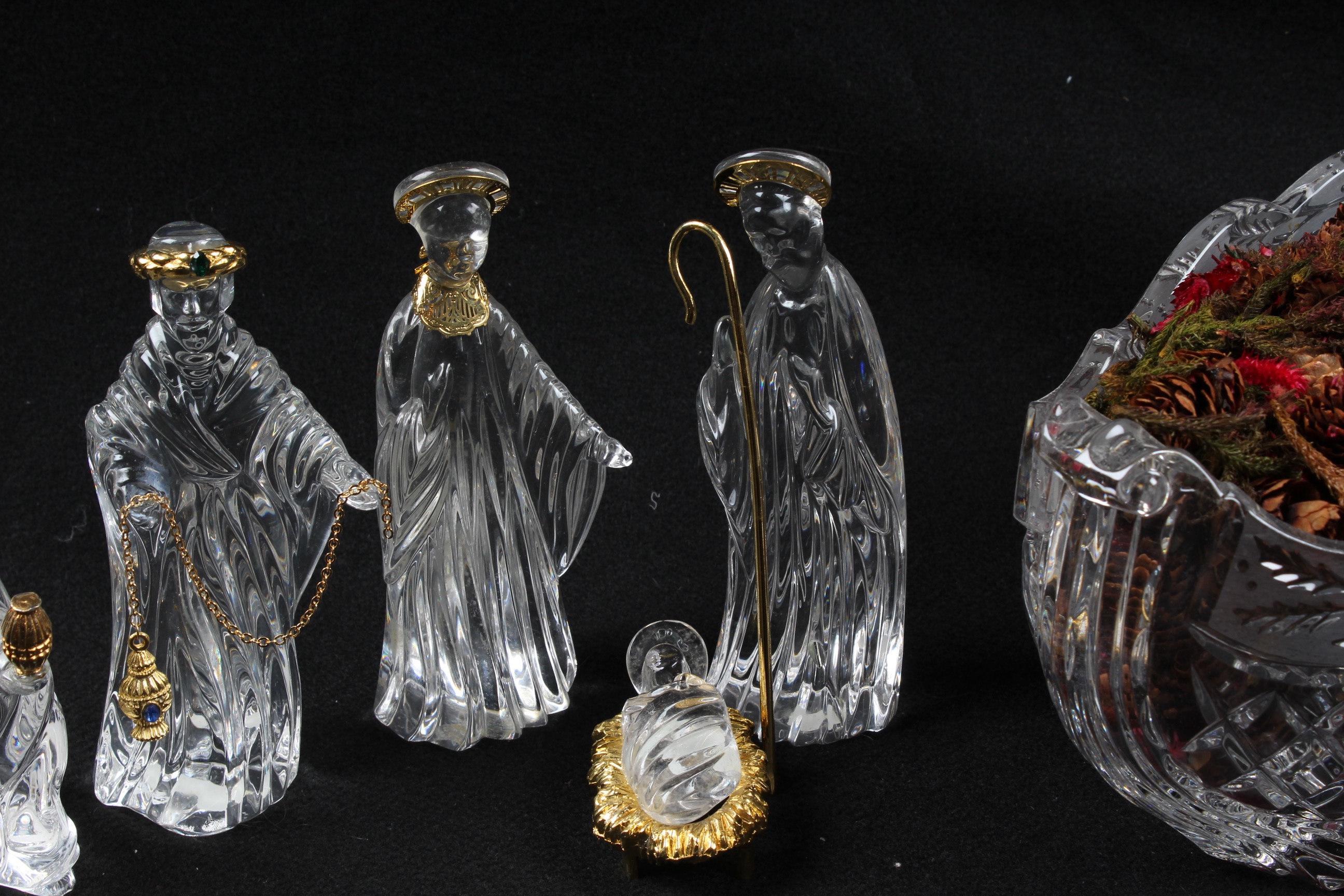 Gorham Crystal Holiday Decoration