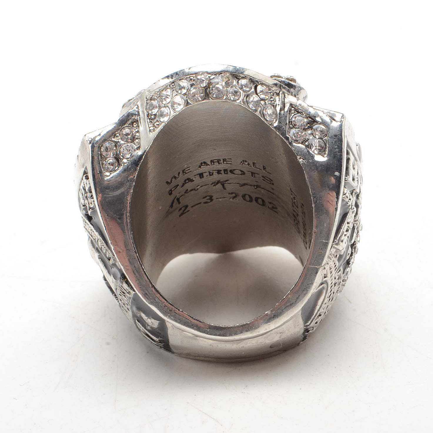 Tom Brady Replica Patriots Super Bowl Ring