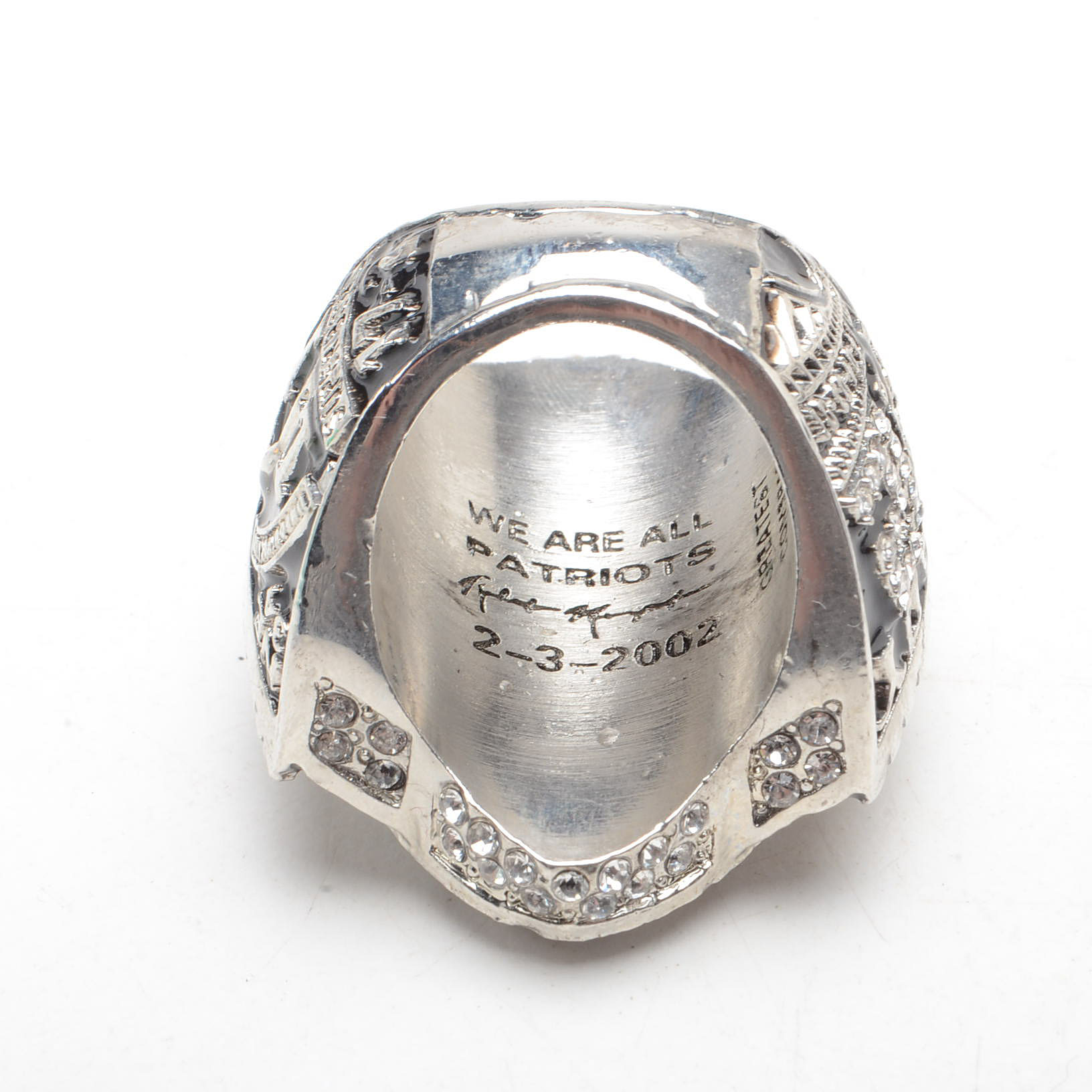 Tom Brady Replica Patriots Super Bowl Ring