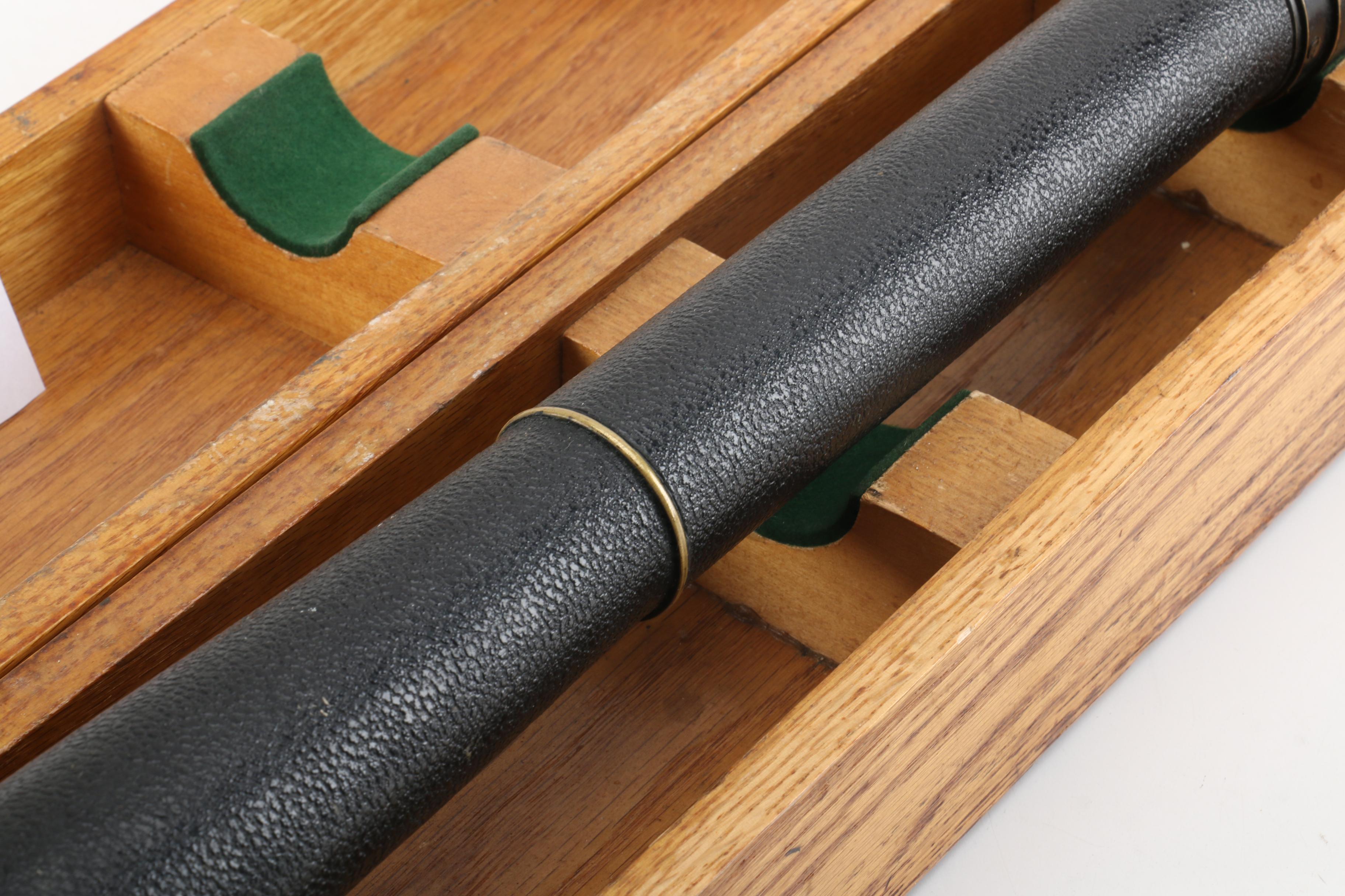 US Navy Spyglass c. 1940 by Kollmorgen Optical Corp. with Case