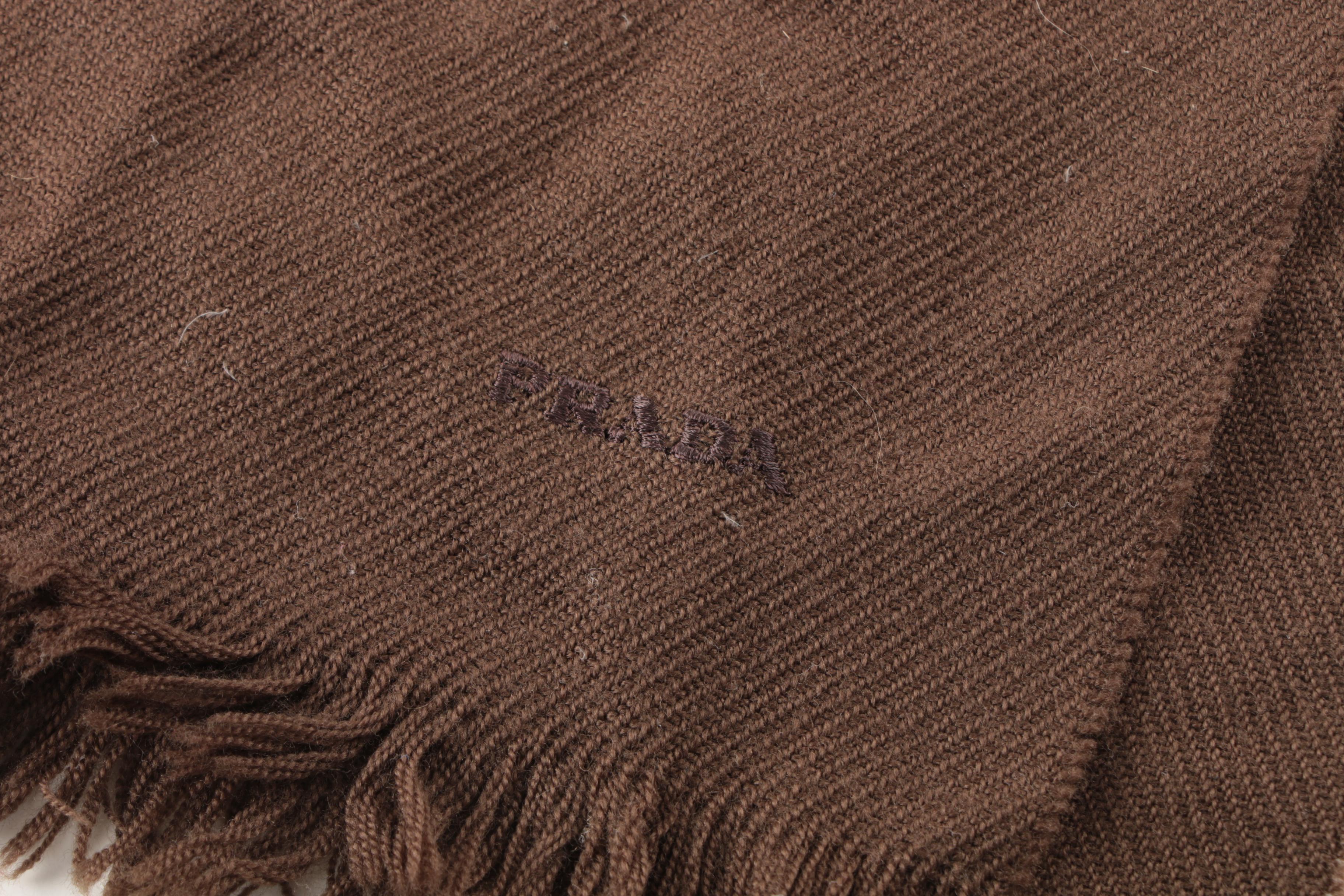 Women's Designer Fashion Scarves Including Prada and Salvatore Ferragamo