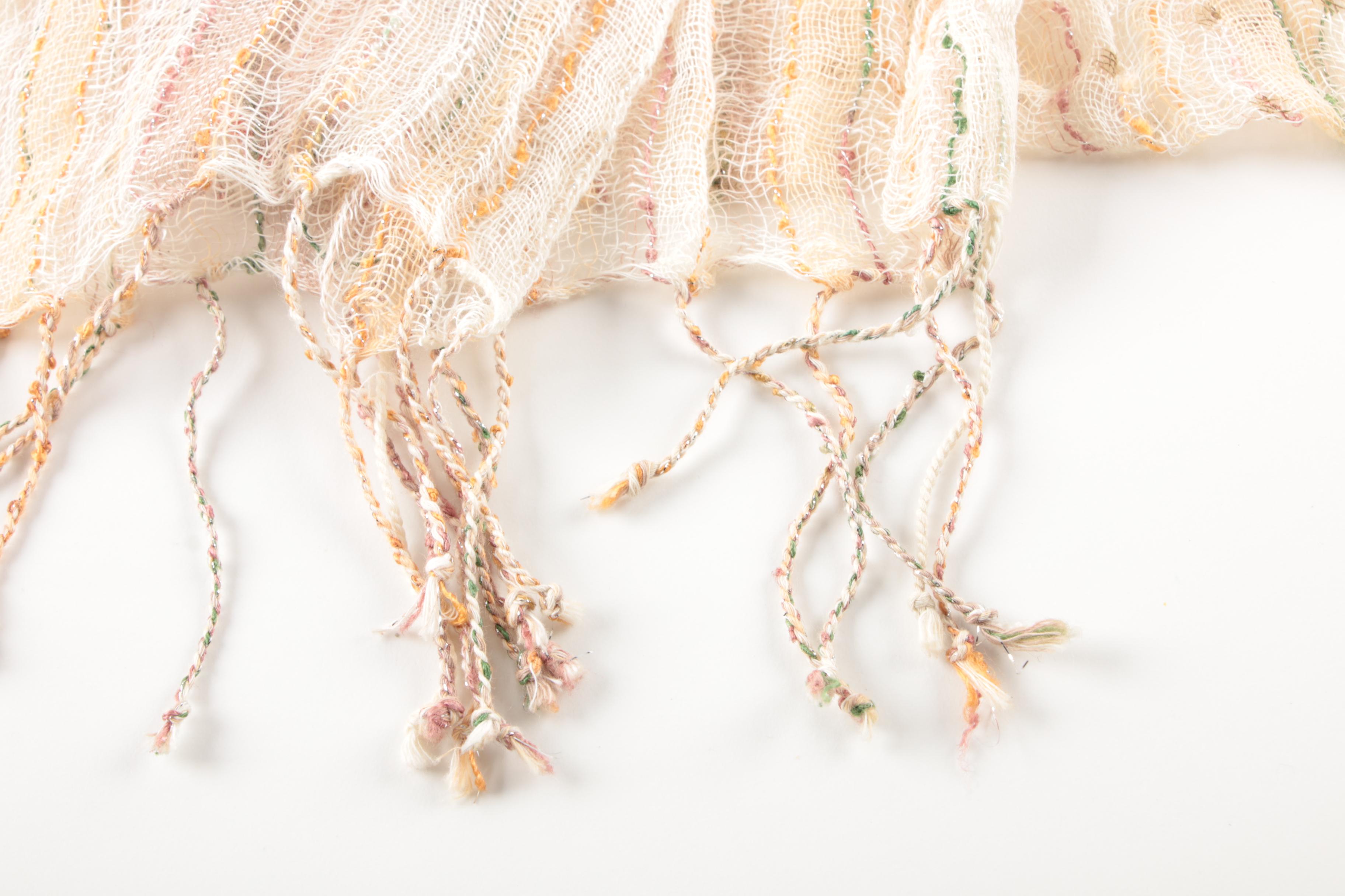 Women's Designer Fashion Scarves Including Prada and Salvatore Ferragamo