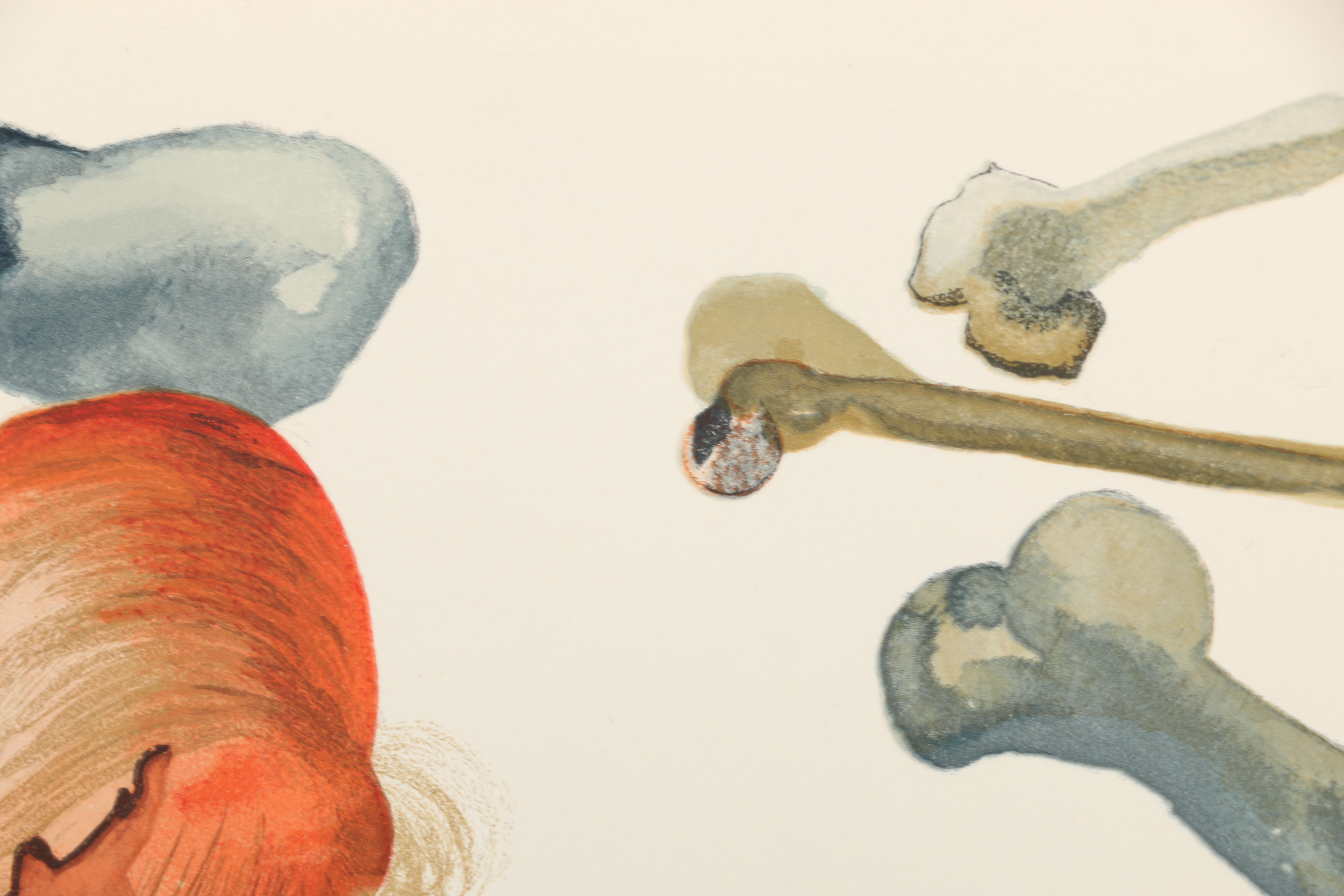 Salvador Dalí Wood Engraving "Hell Canto 18 (The Divine Comedy)"