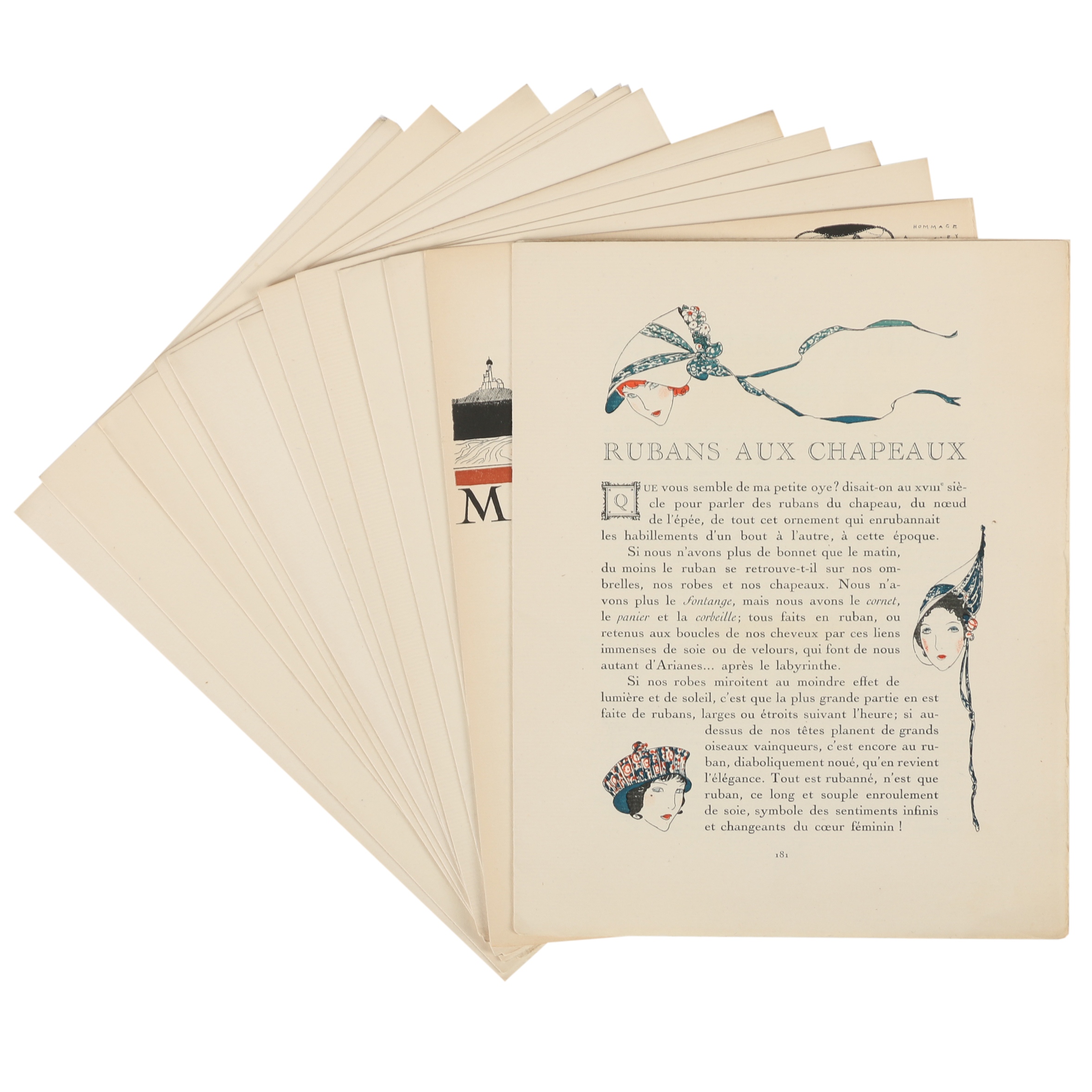 French Fashion Magazine Leaflets