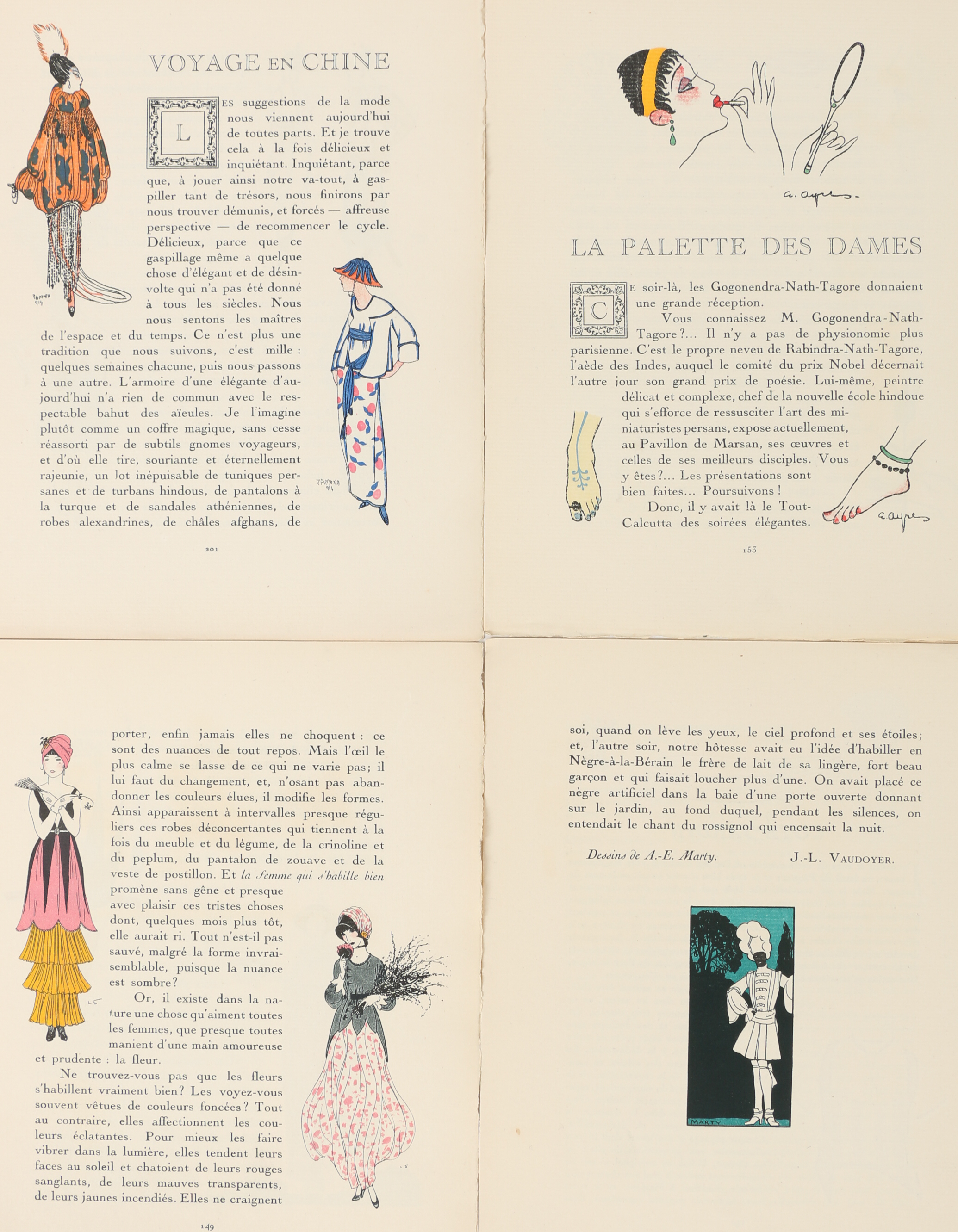 French Fashion Magazine Leaflets