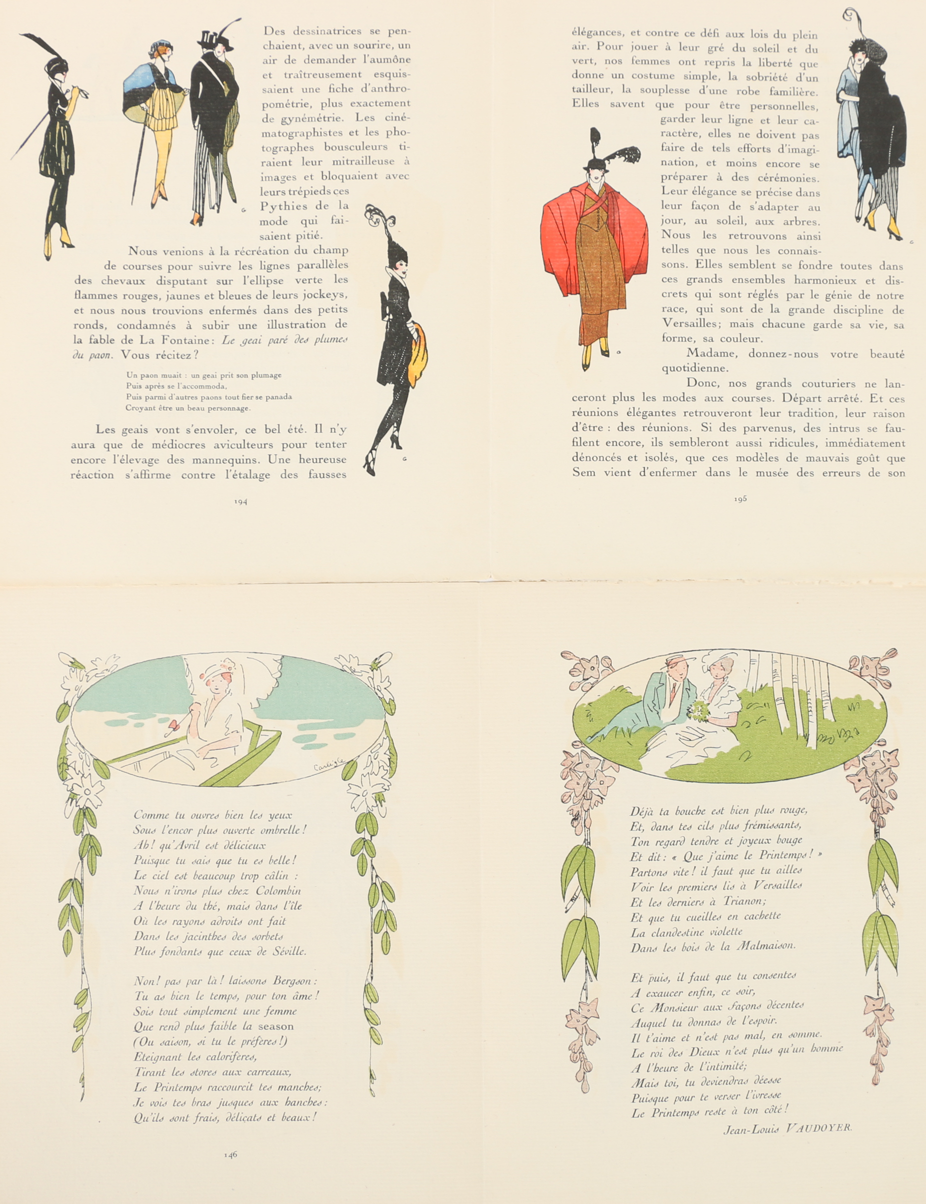 French Fashion Magazine Leaflets