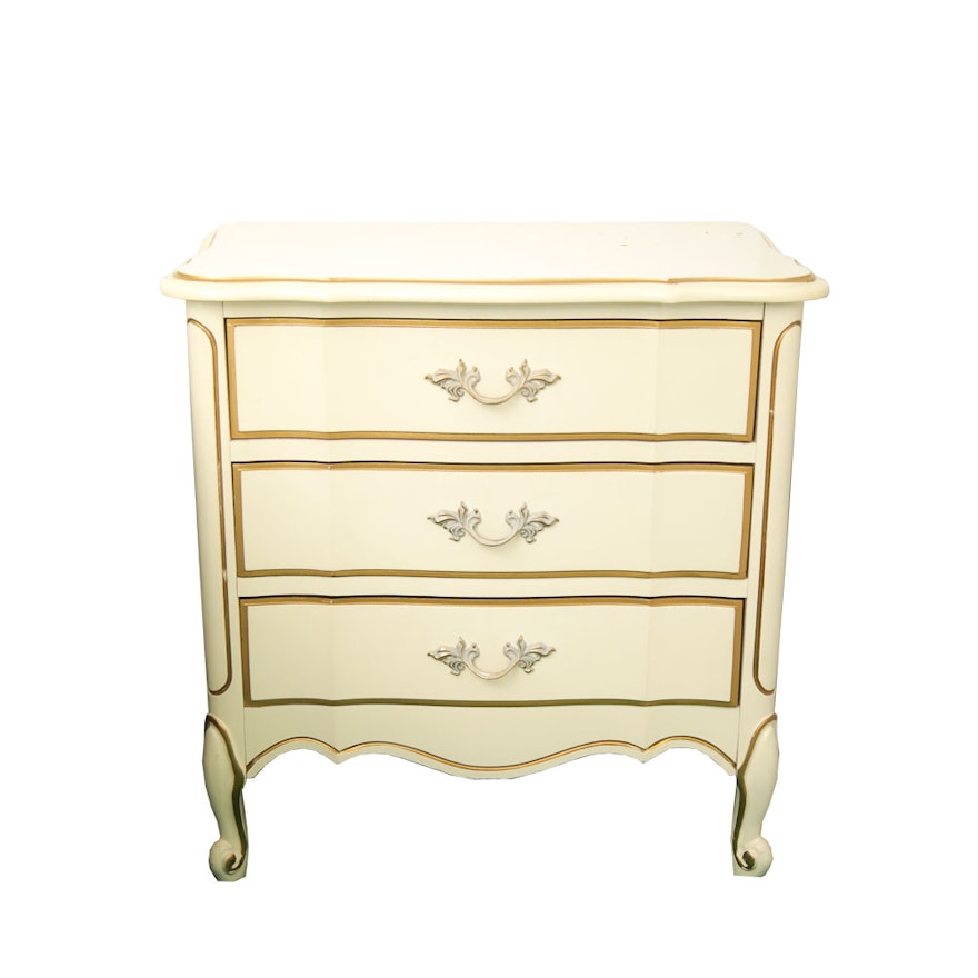 Vintage French Provincial Style Nightstand