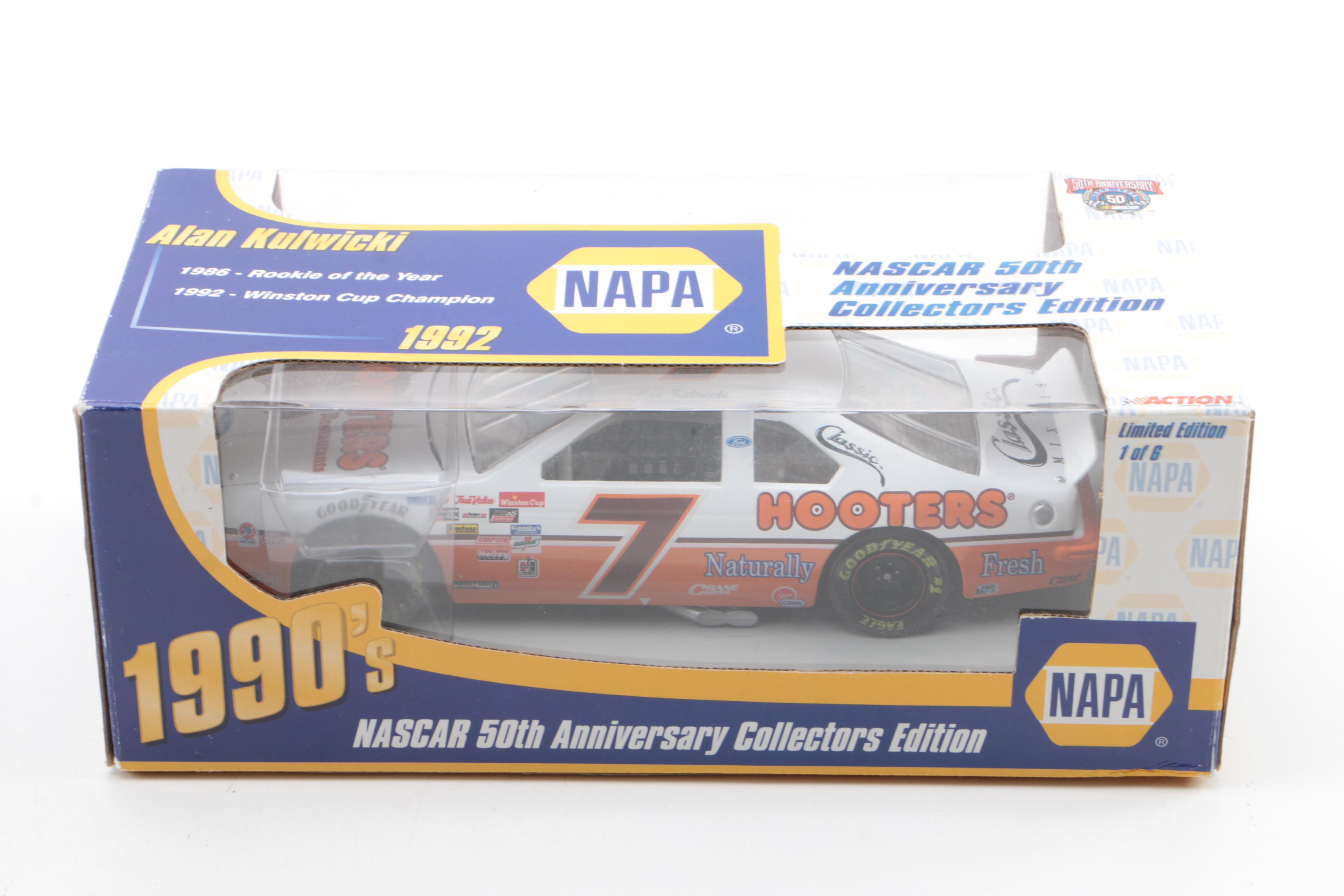 NAPA Auto Parts Die-Cast Race Cars