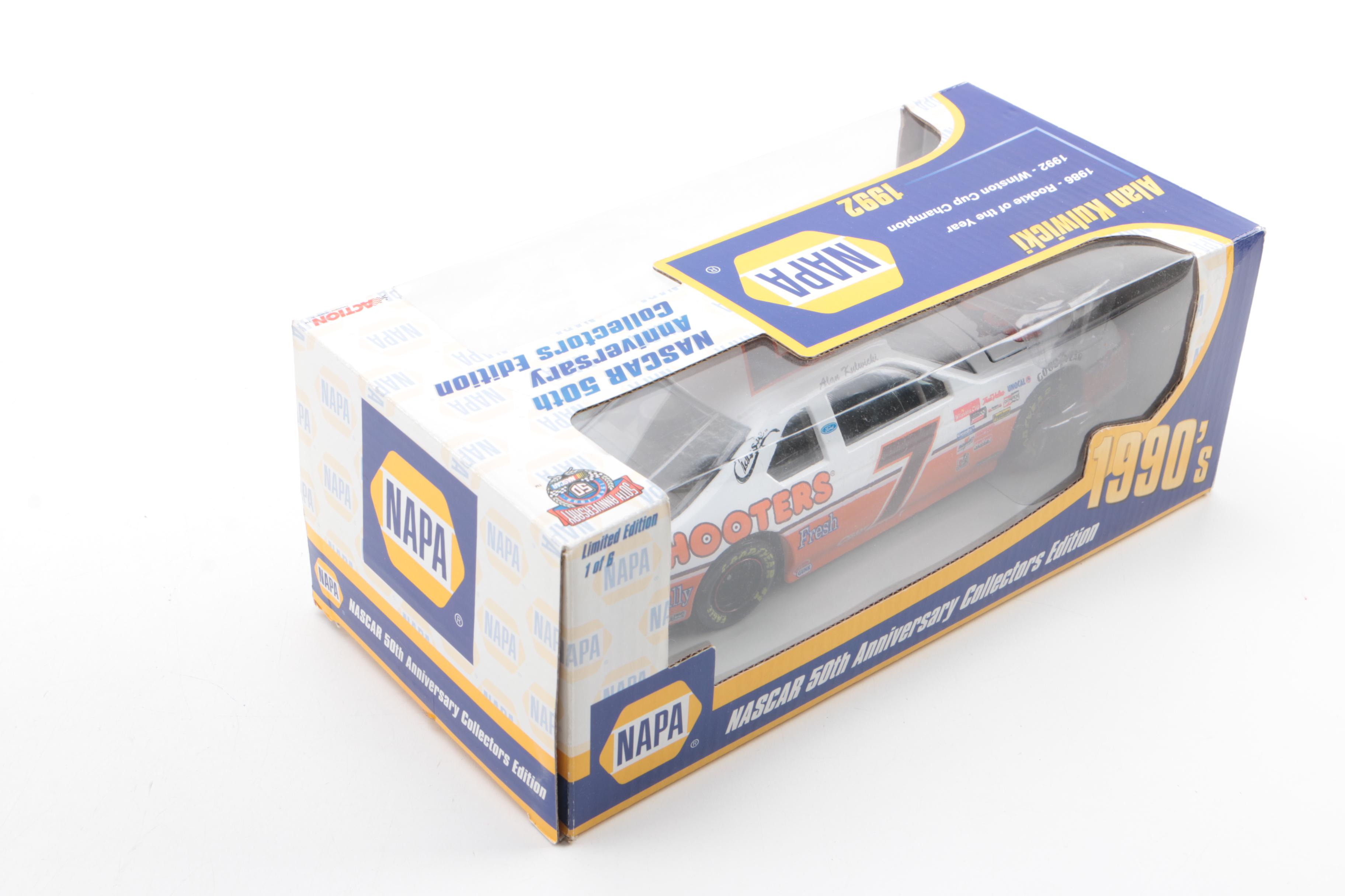 NAPA Auto Parts Die-Cast Race Cars