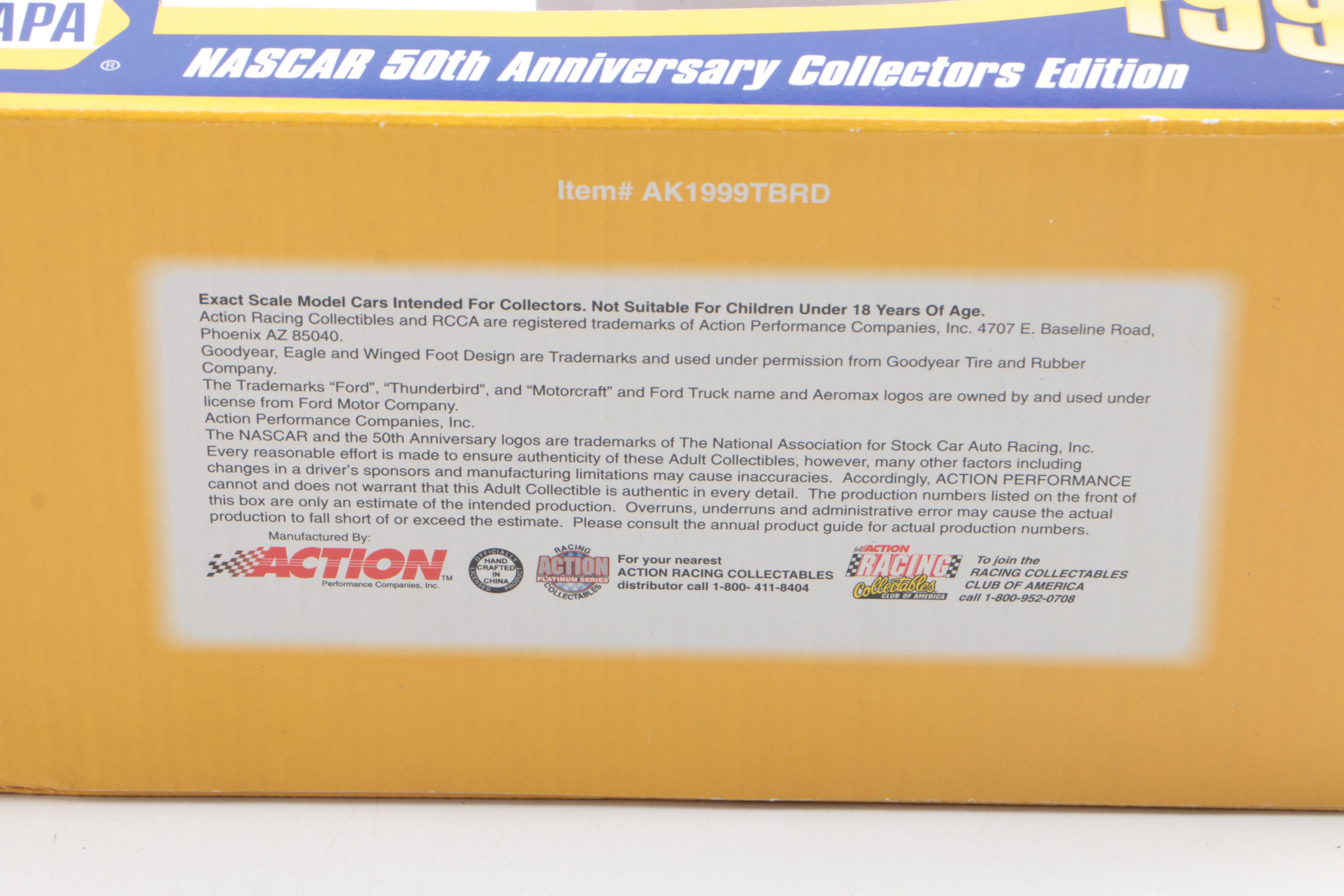 NAPA Auto Parts Die-Cast Race Cars