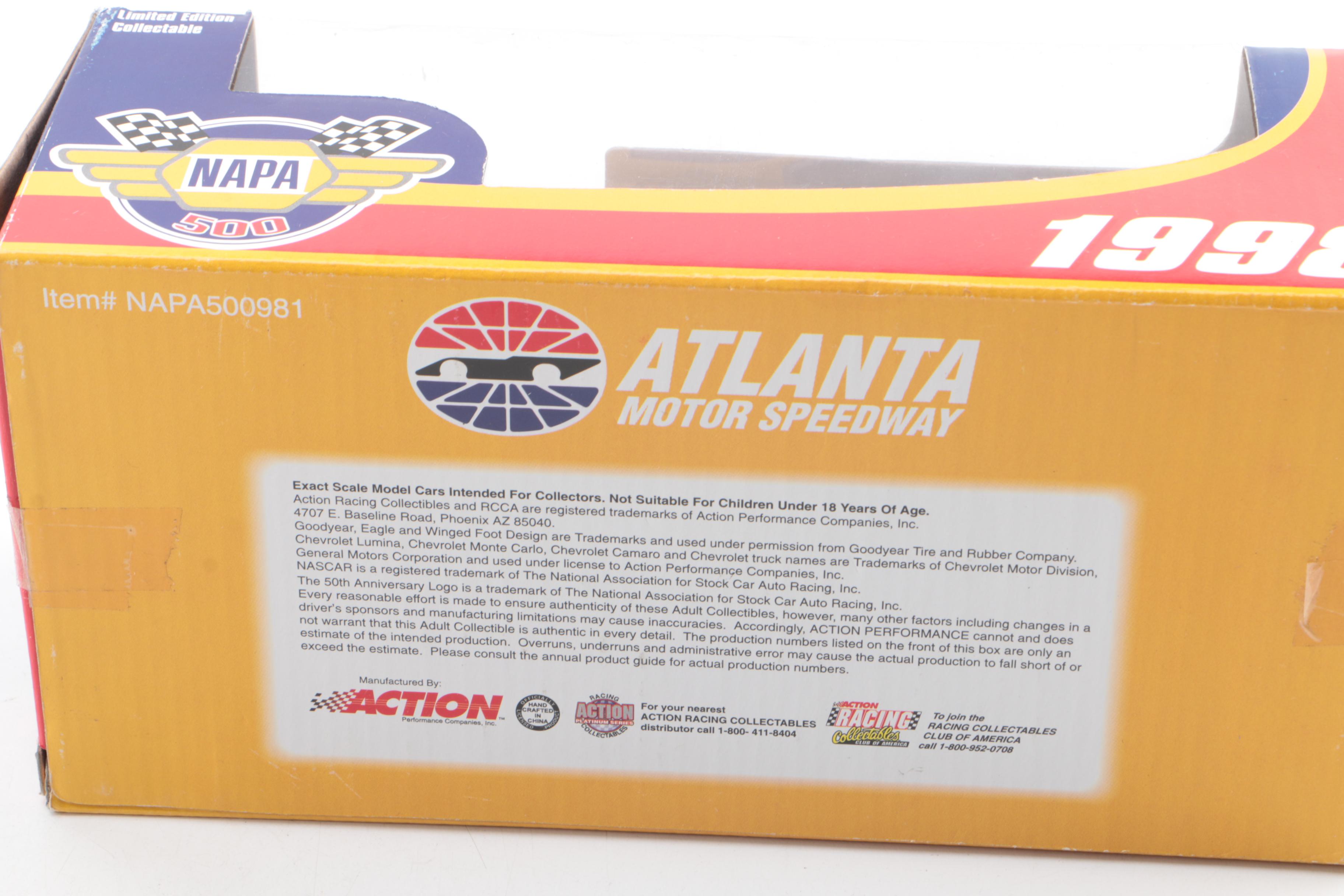 NAPA Auto Parts Die-Cast Race Cars