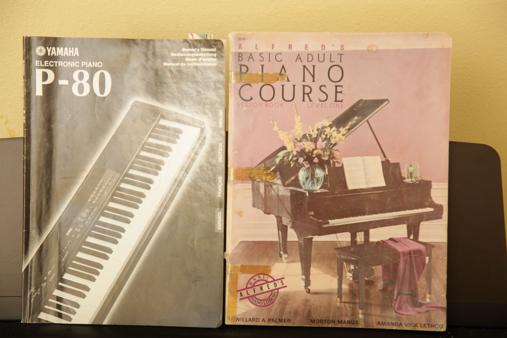 Yamaha P-80 Electric Piano with Folding Stand