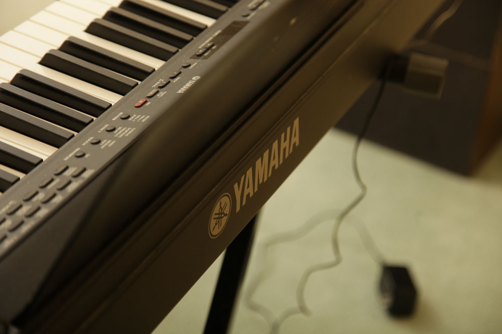 Yamaha P-80 Electric Piano with Folding Stand