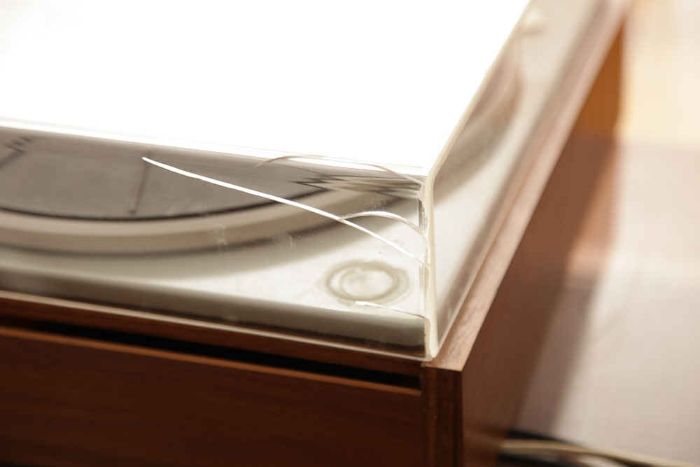 Vintage Fisher Audio System and Lenco L70 Turntable