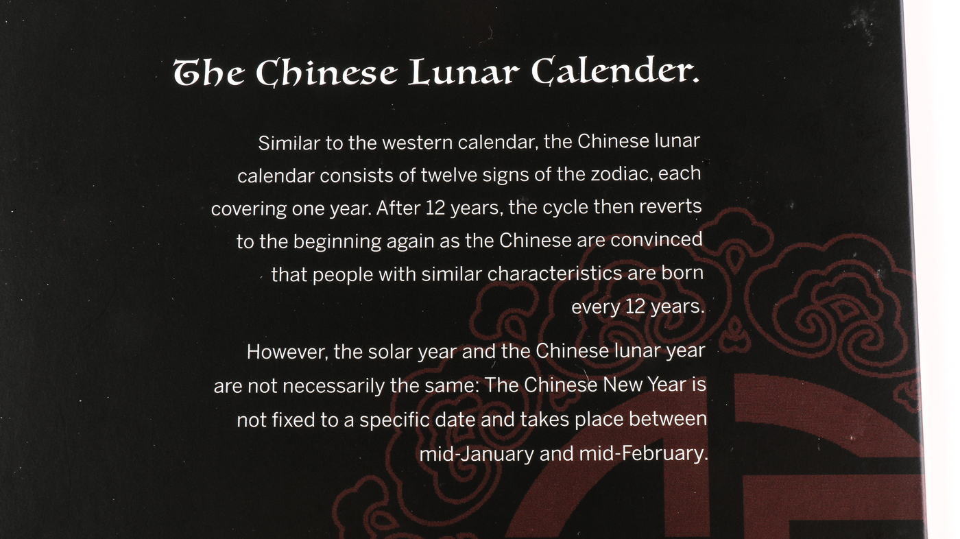 Twelve Lunar Silver Notes of Fortune