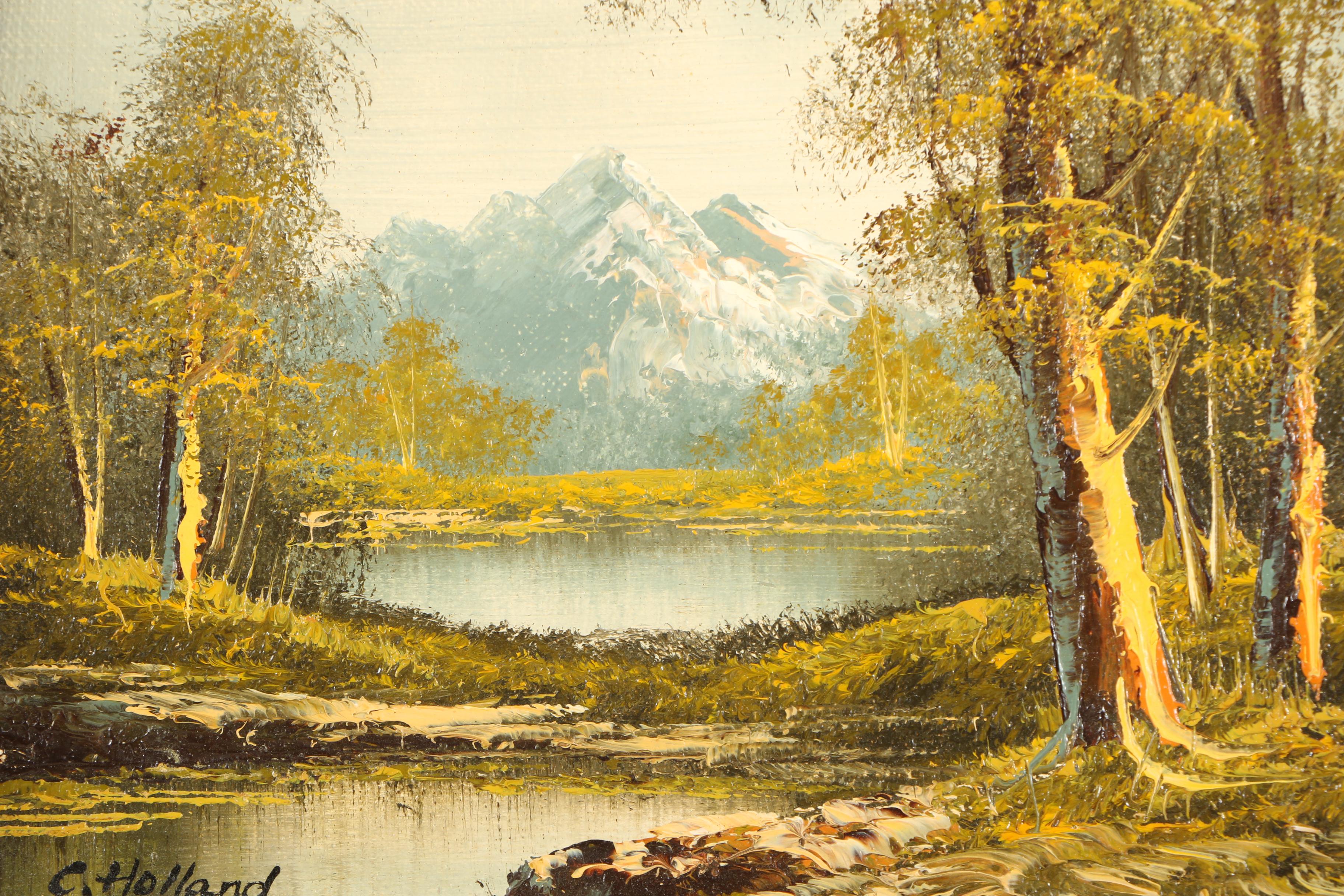 C. Holland Oil Painting