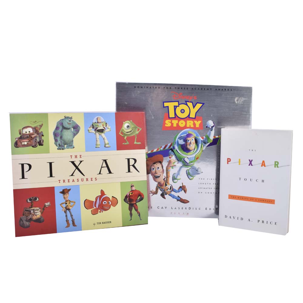 Toy Story Deluxe CAV LaserDisc Edition with Pixar Books