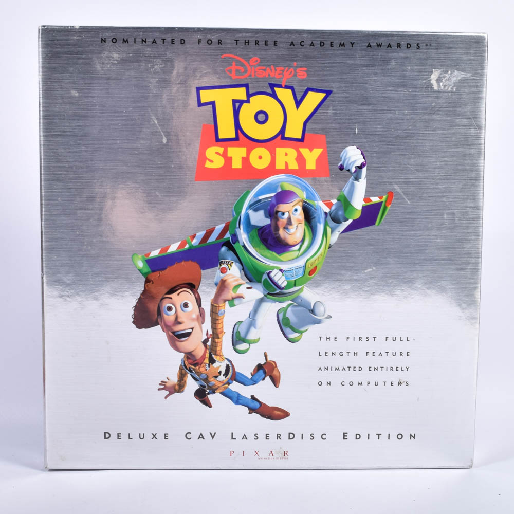 Toy Story Deluxe CAV LaserDisc Edition with Pixar Books