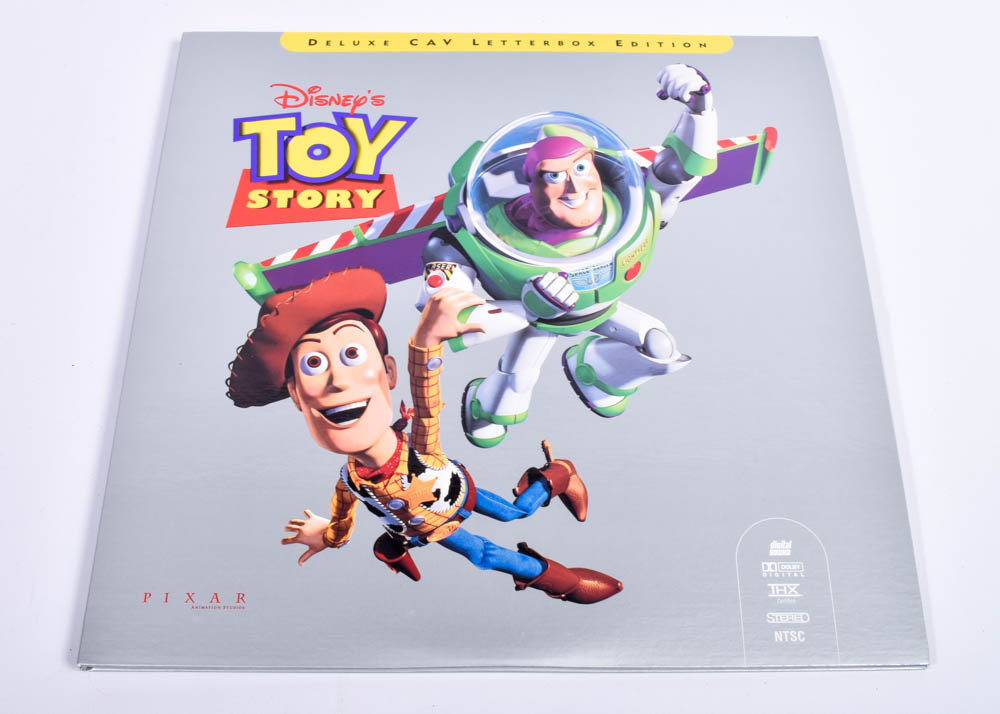 Toy Story Deluxe CAV LaserDisc Edition with Pixar Books