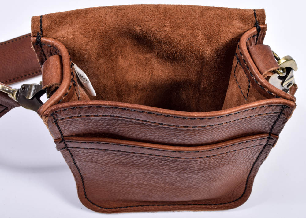 Indiana Jones Wool Hat and Leather Satchel